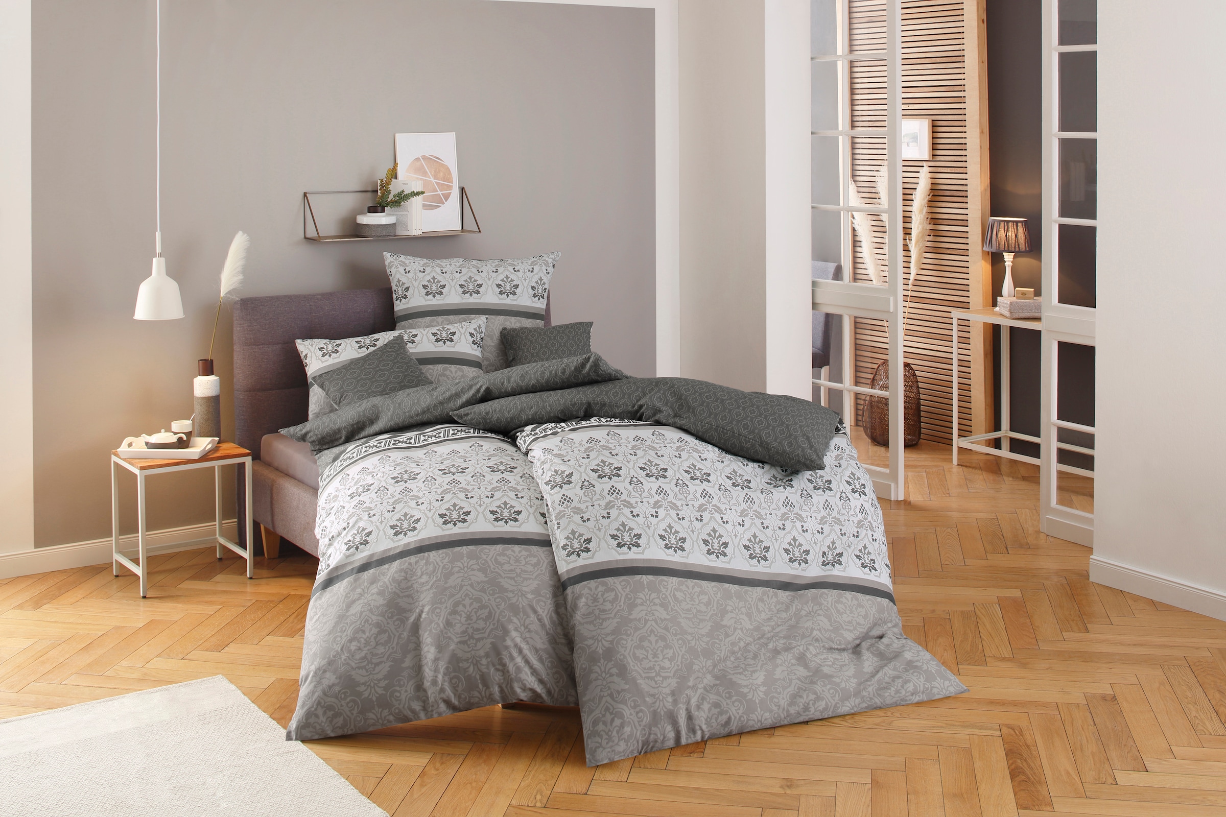 Home affaire Kissenbezüge STANDARD by (2 »Cremona«, im St.), | Knöpfen Baumwolle, zertifiziert ausgestattet, Material: 100% nach geeignet reiner OEKO-TEX® Jelmoli-Versand bestellen online 100 & mit Sommer, Winter Kissenhülle