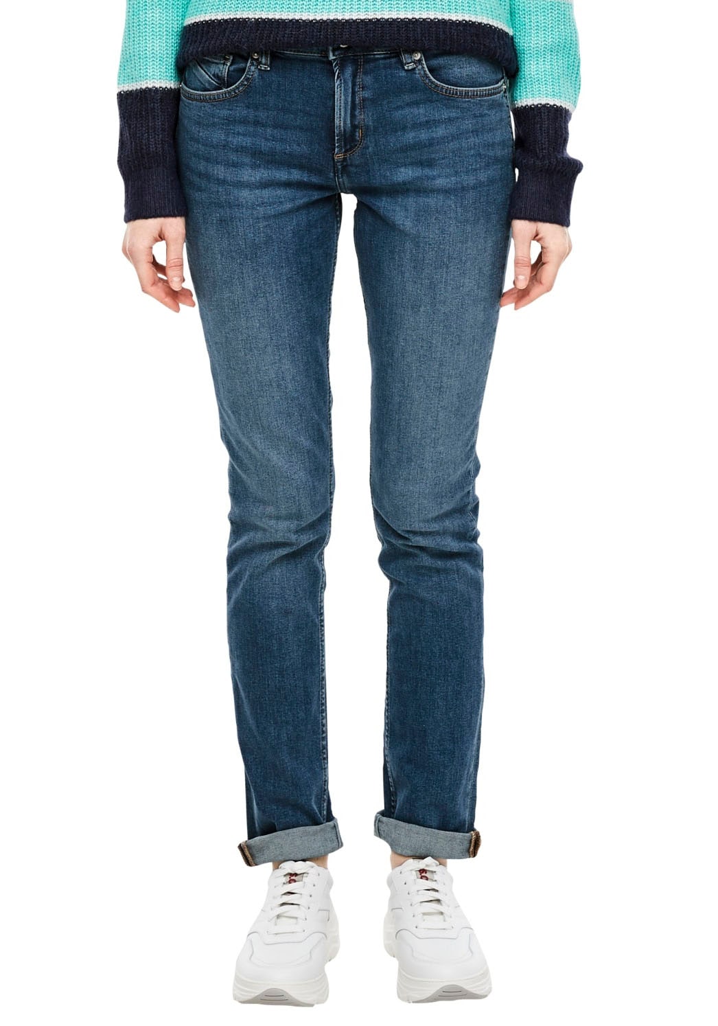 Slim«, in QS bei »Catie 5-Pocket Form Schweiz Slim-fit-Jeans online Jelmoli-Versand typischer shoppen