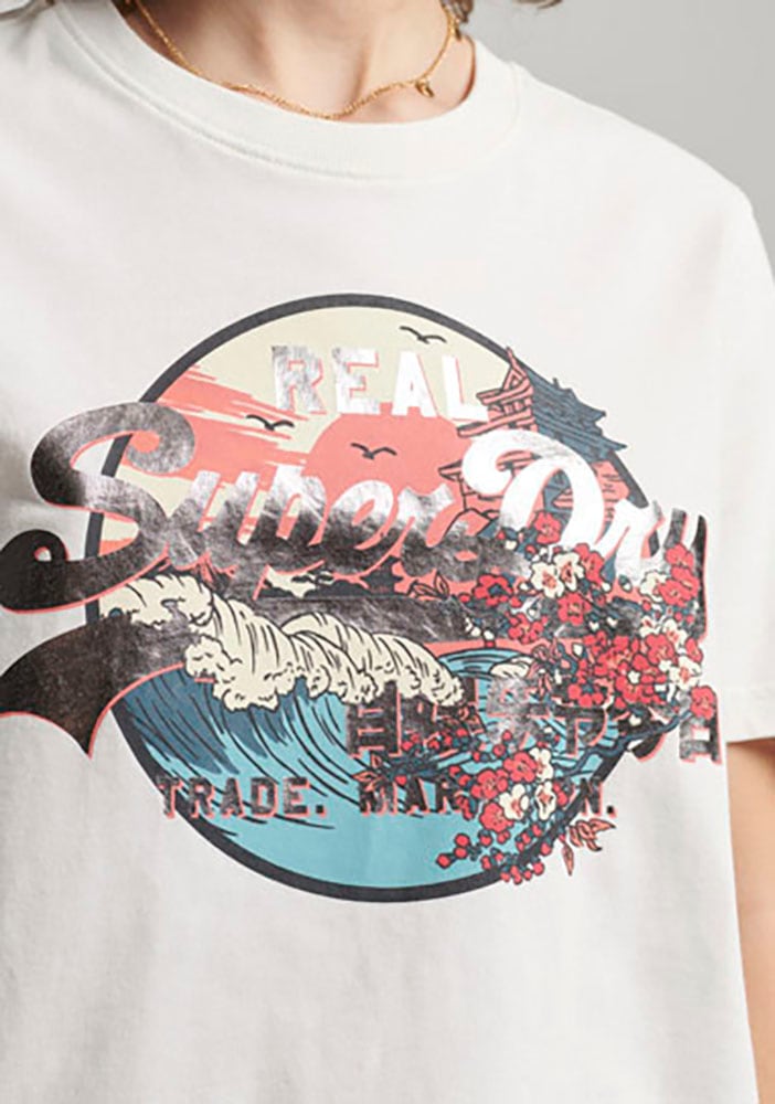 Superdry Rundhalsshirt »JAPANESE VL GRAPHIC T SHIRT«
