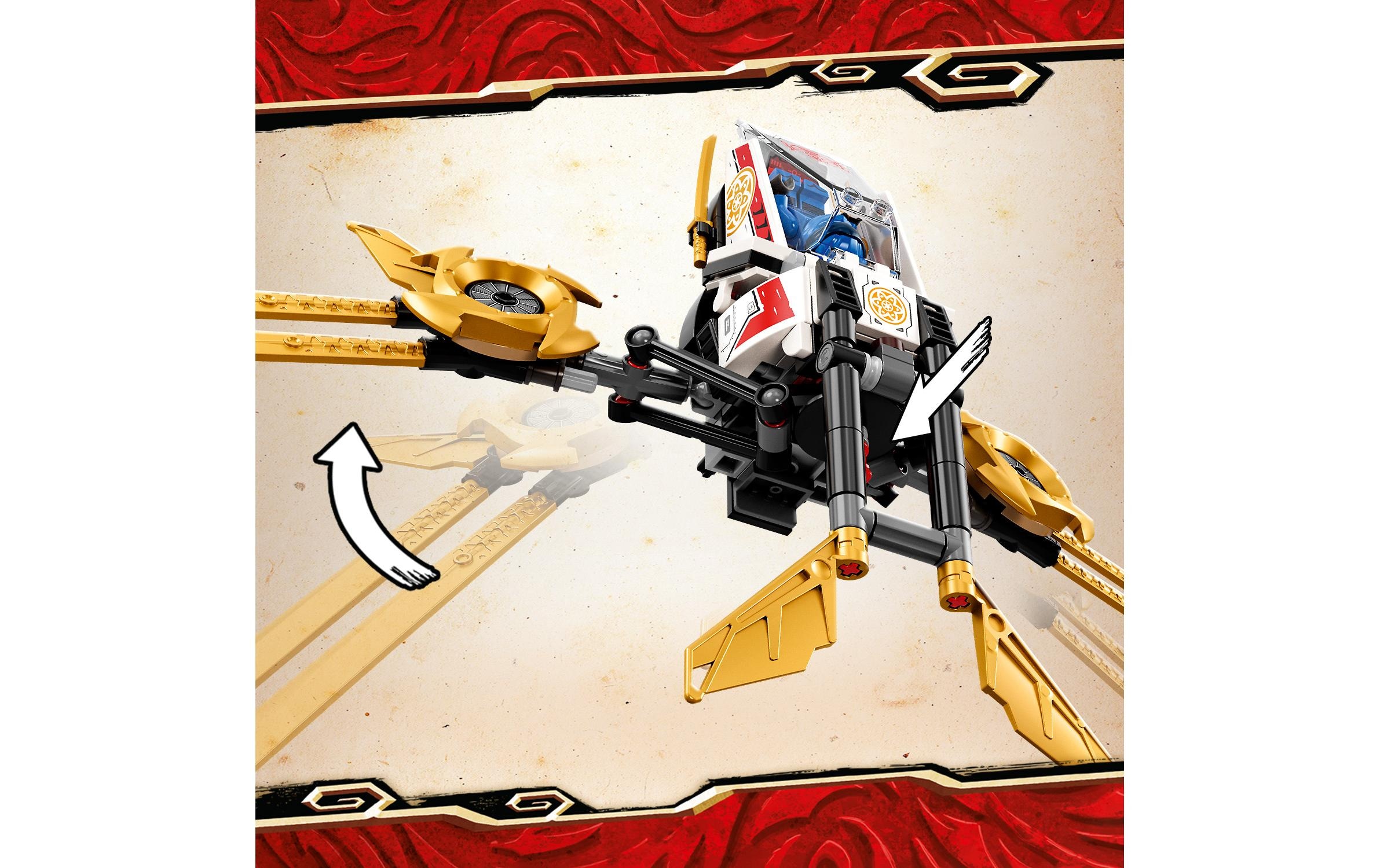 LEGO® Konstruktionsspielsteine »Ultraschall-Raider 71«