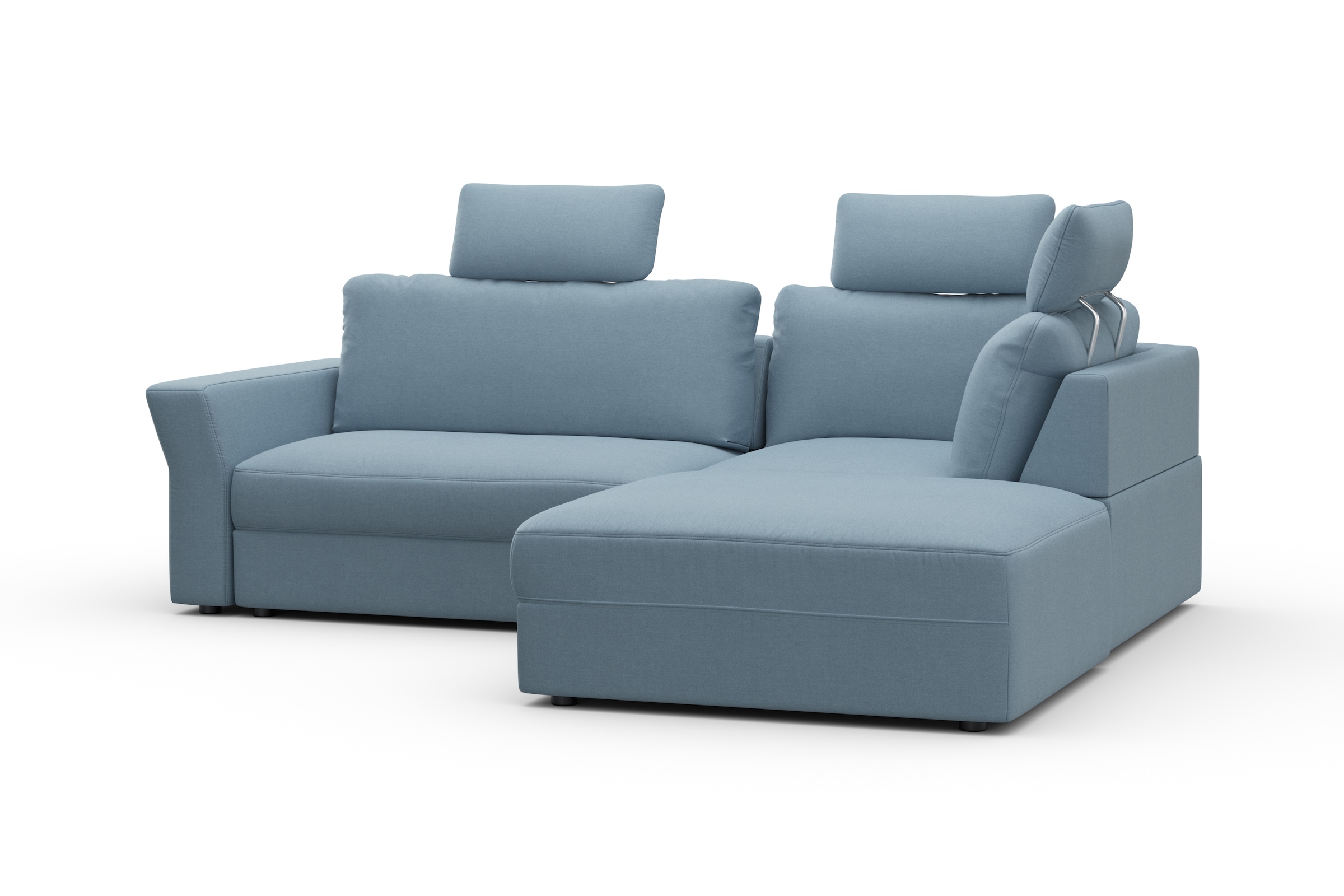 sit&more Ecksofa »Cadabra L-Form«, Breite 243 cm, inklusive Sitztiefenverstellung