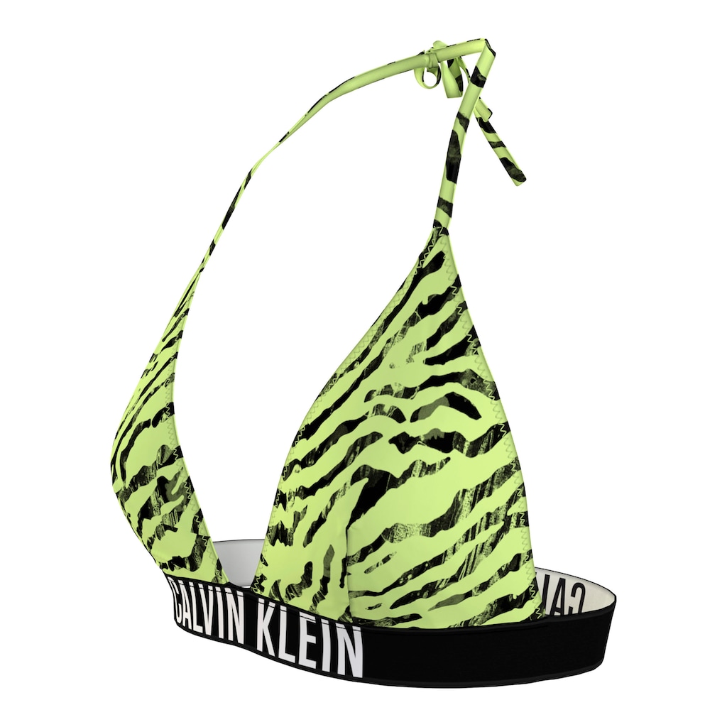 Calvin Klein Swimwear Bandeau-Bikini-Top »TRIANGLE-RP-PRINT«, mit Alloverprint