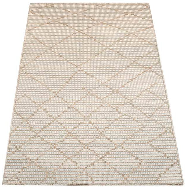 günstig kaufen Carpet City Teppich »Palm«, rechteckig, | gewebt & online flach kaufen Jelmoli-Versand UV-beständig, Wetterfest
