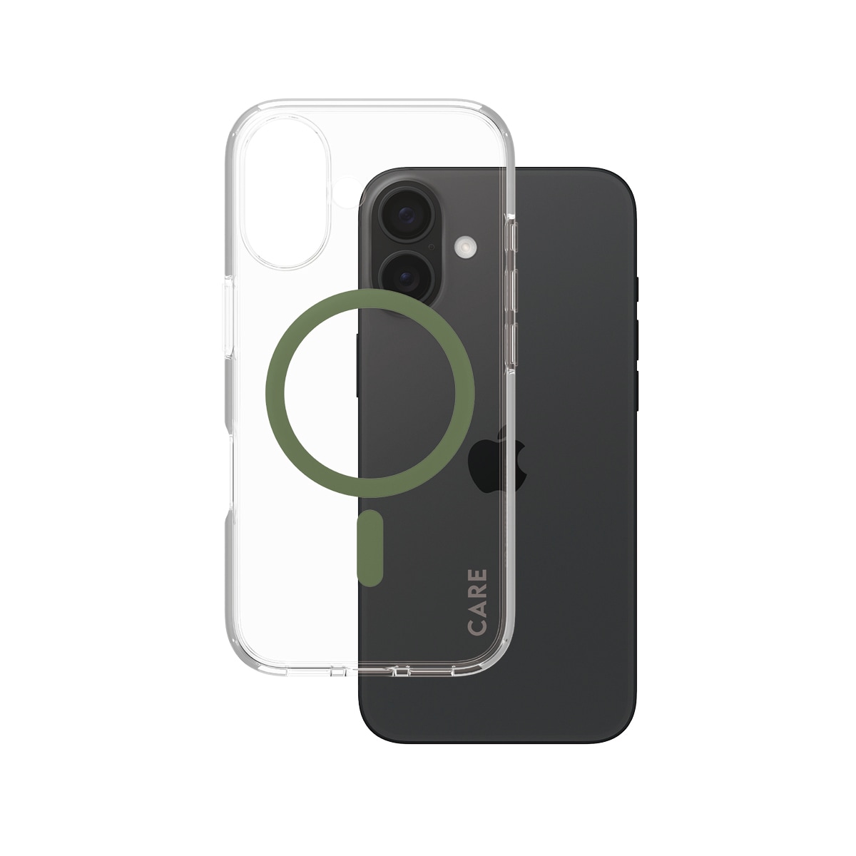 CARE by PanzerGlass Handyhülle »Urban Combat Case für Apple iPhone 16«, iPhone 16, Backcover, Schutzhülle, Handyschutzhülle, Case, Schutzcase, stossfest