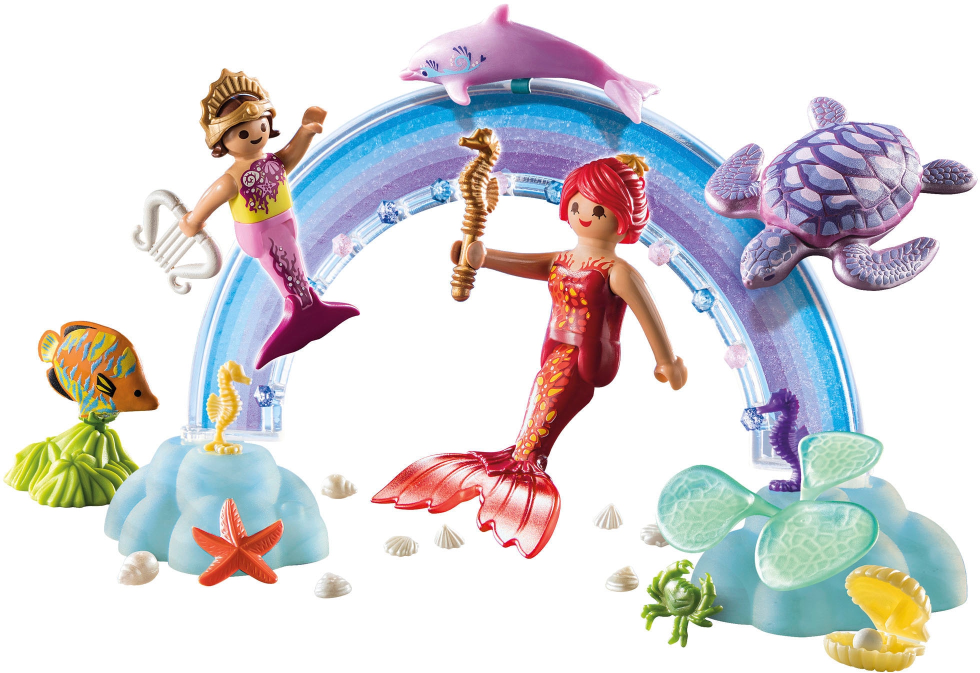 Playmobil® Konstruktions-Spielset »Starter Pack, Meerjungfrauen (71379), Princess Magic«, (46 St.)