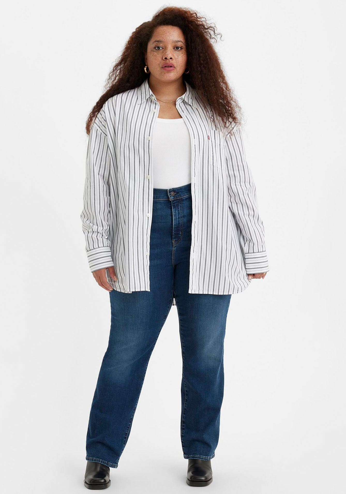 Levi's® Plus Straight-Jeans »724 PL HR STRAIGHT«