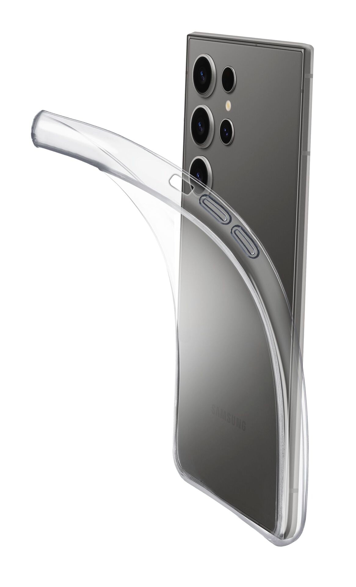 Cellularline Handyhülle »Fine Case für Samsung Galaxy S25 Ultra«, Backcover, Schutzhülle, Handyschutzhülle, Case, Schutzcase, stossfest