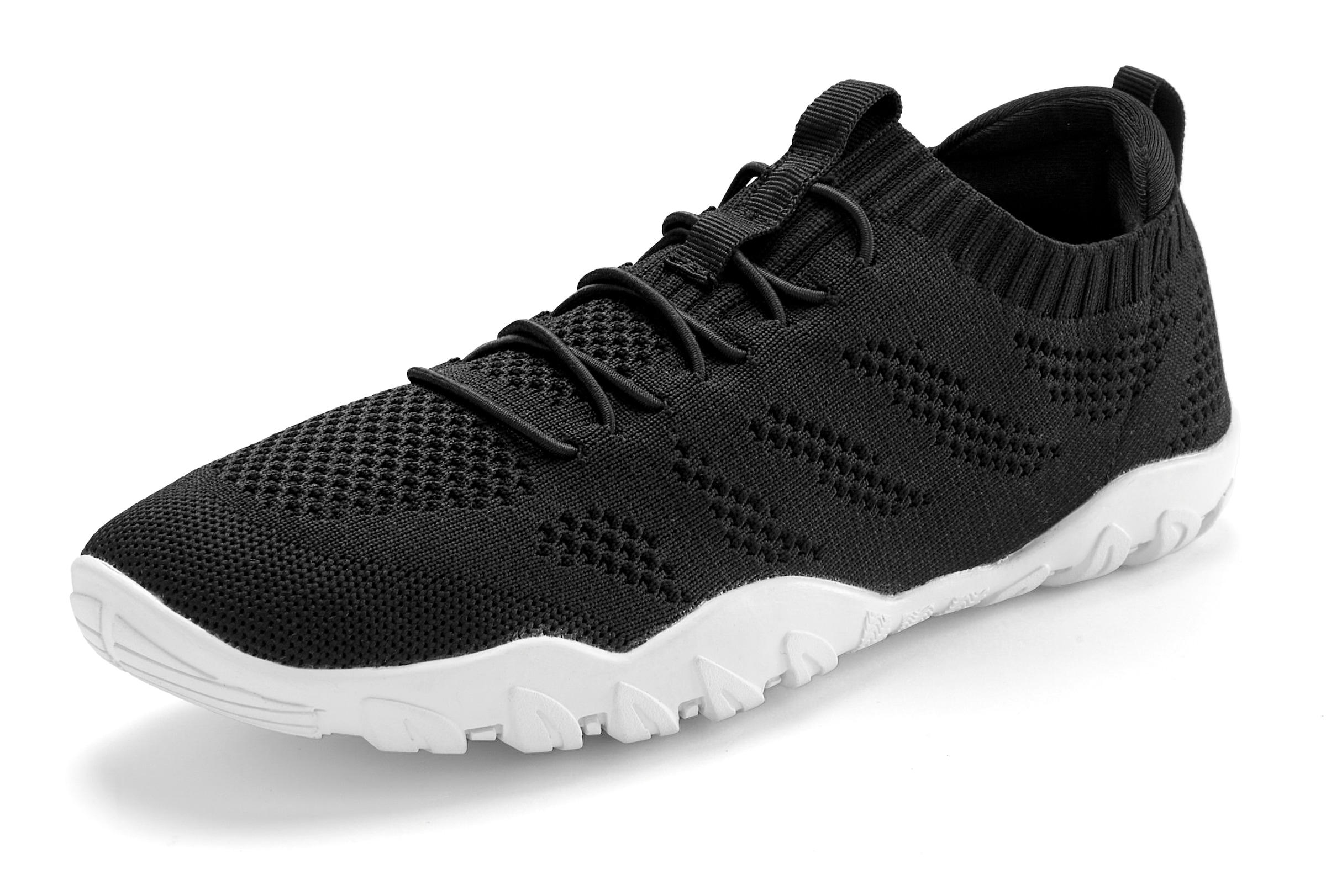 Vivance Sneaker »Freizeitschuh, Halbschuh mit ultraleichter und flexibler Sohle,«, zum Reinschlüpfen mit elastischen Schnürbändern VEGAN