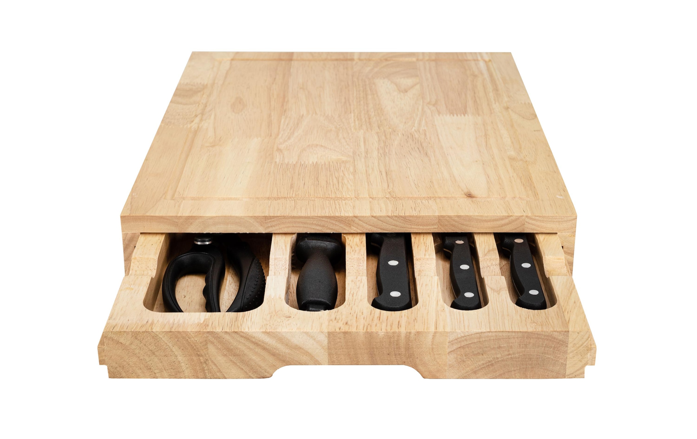 Nouvel Messer-Set »Grill-Messerset«, (6 tlg.), Holzart: Gummibaum