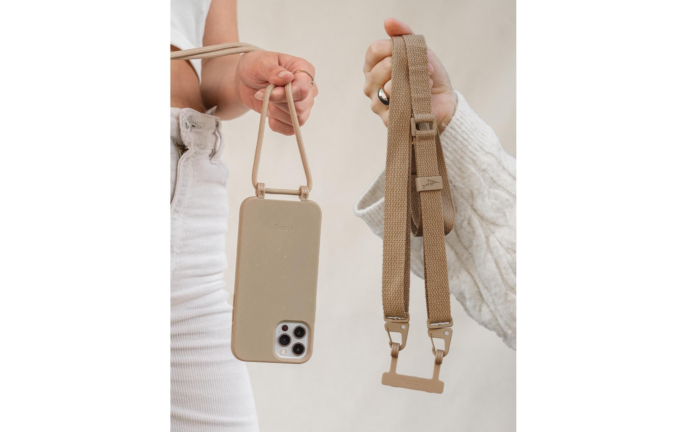 Woodcessories Backcover »Bio Change«, iPhone 14 Pro, Leicht, zu 100% biologisch abbaubar