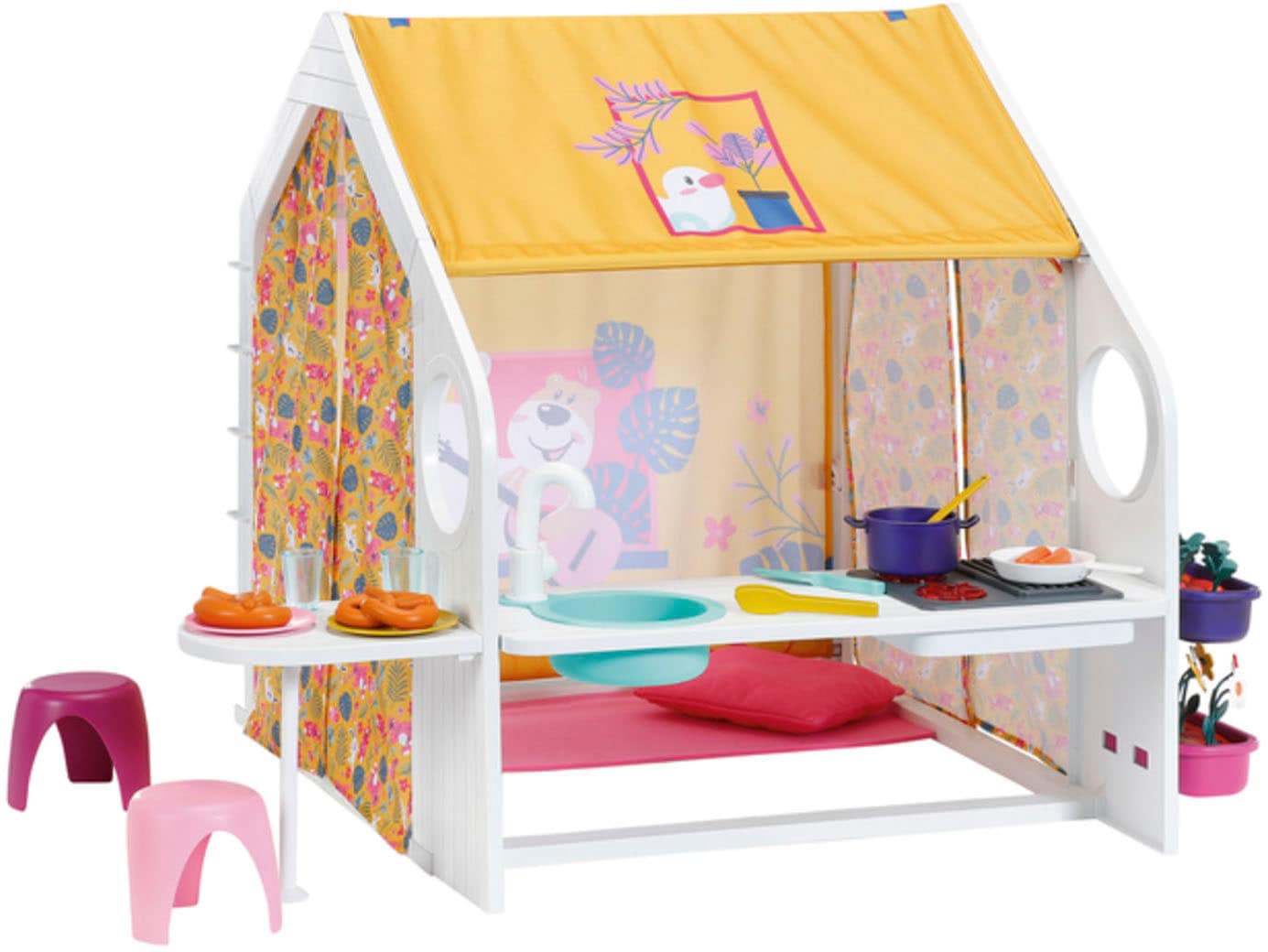 Baby Born Puppenhaus »Weekend Haus«, mit Licht- und Soundeffekten
