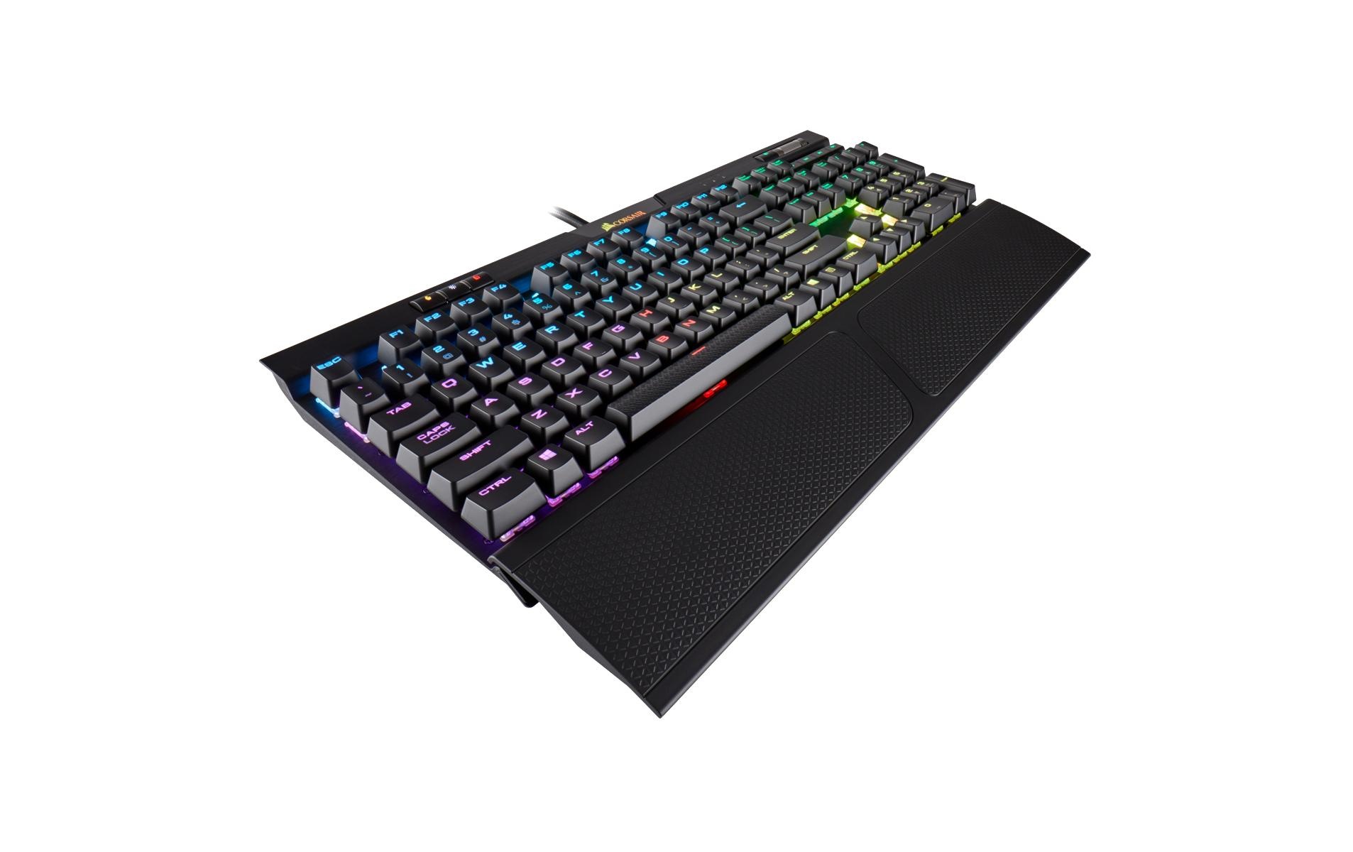 Corsair Gaming-Tastatur »K70 RGB MK,2 Rapidfire Cherry MX Speed«, (Ziffernblock)