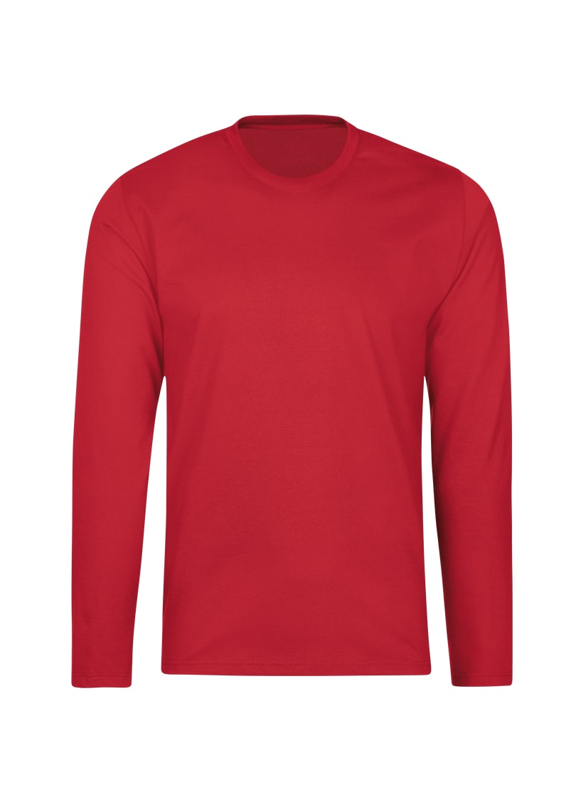 Trigema T-Shirt »TRIGEMA Langarmshirt aus 100% Baumwolle«, (1 tlg.)