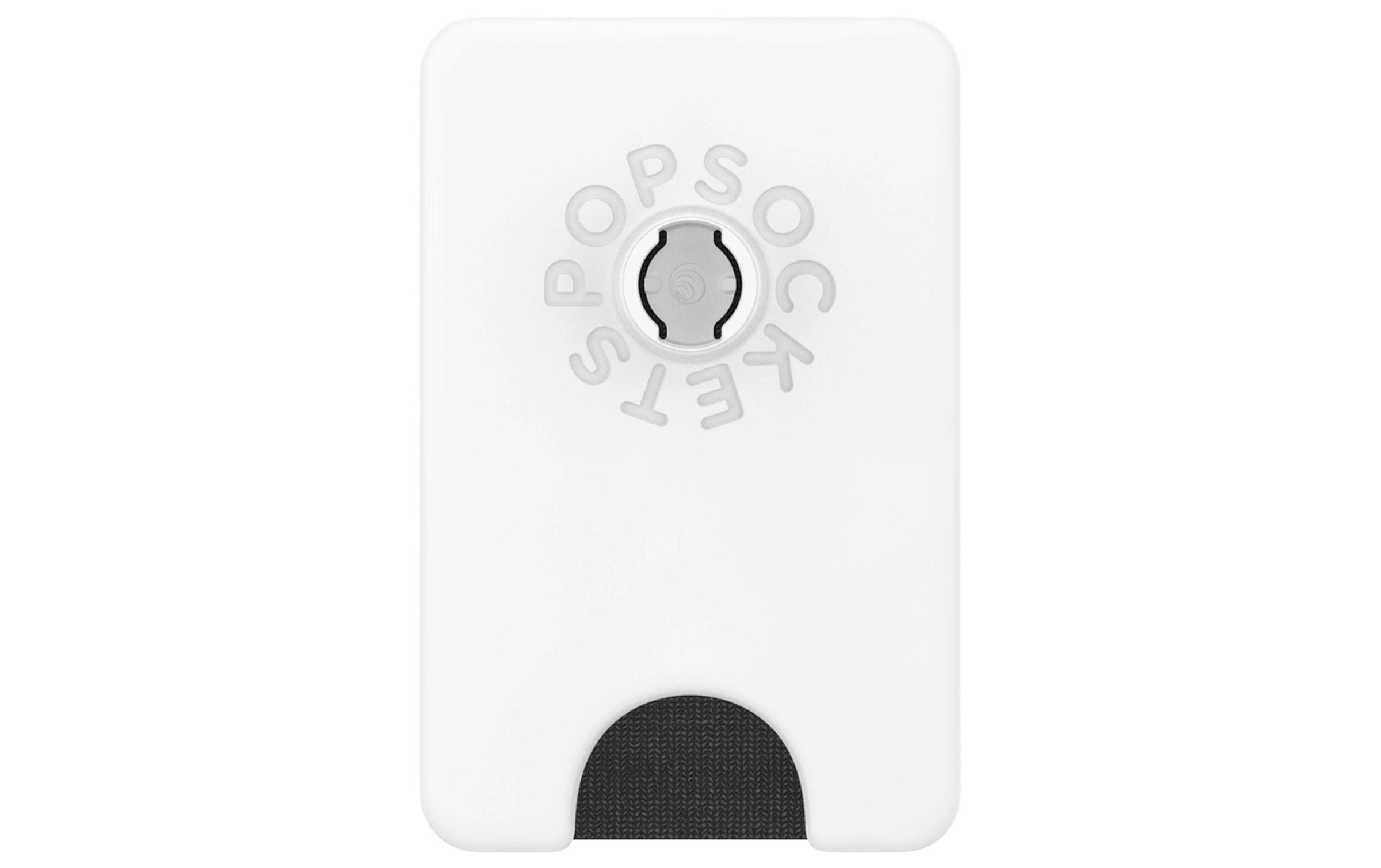 Popsockets Handy-Halterung »PopWallet + Magsafe White Clear«