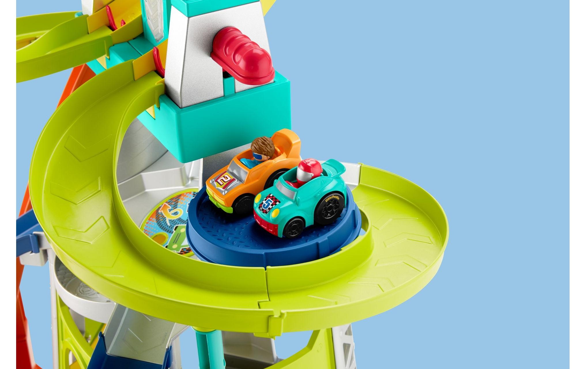 Fisher-Price® Spielzeug-Auto »People Action Rennbahn«