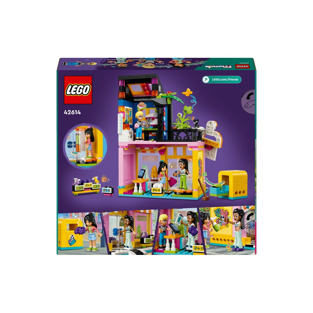 LEGO® Spielbausteine »Vintage-Modegeschäft 42614«, (409 St.)