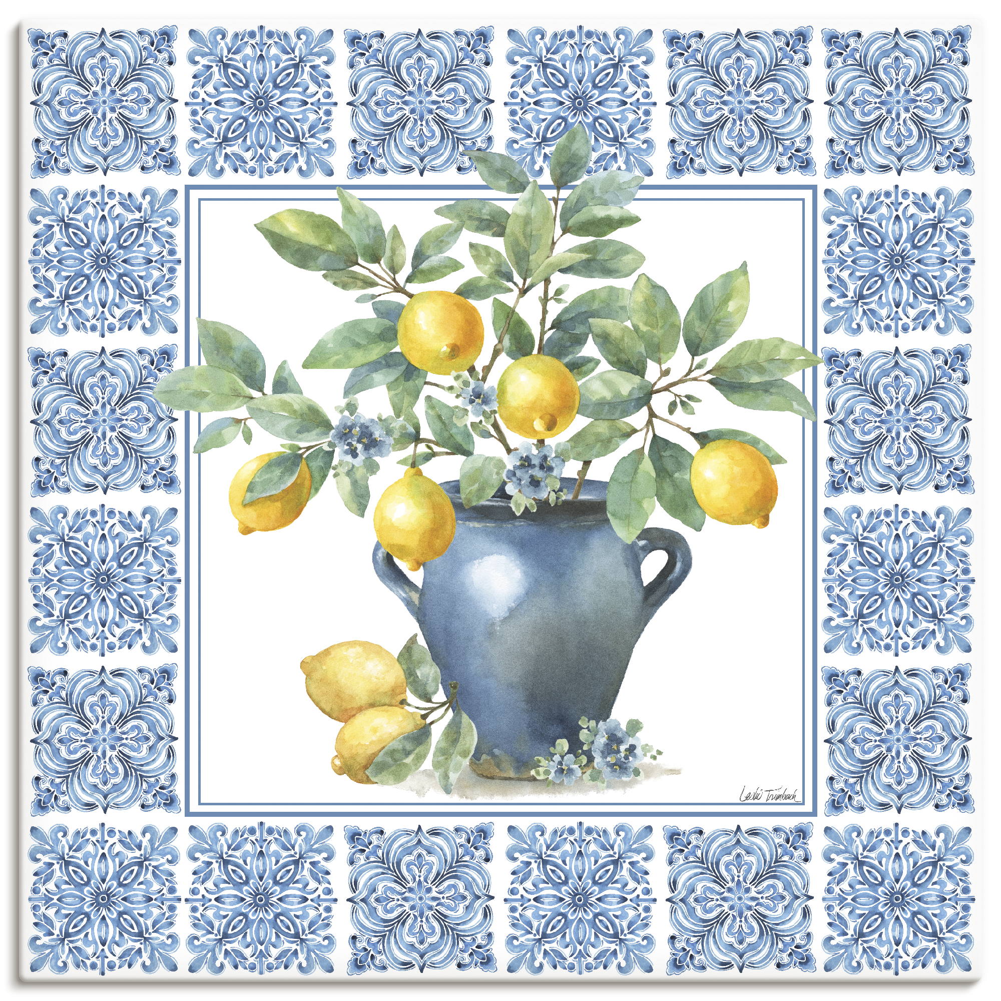 Artland Wandbild "Le Citron VI" Arrangements 1 Stk. tlg. als Alubild, Leinwandbild, Poster, Wandaufkleber in verschied. Grössen