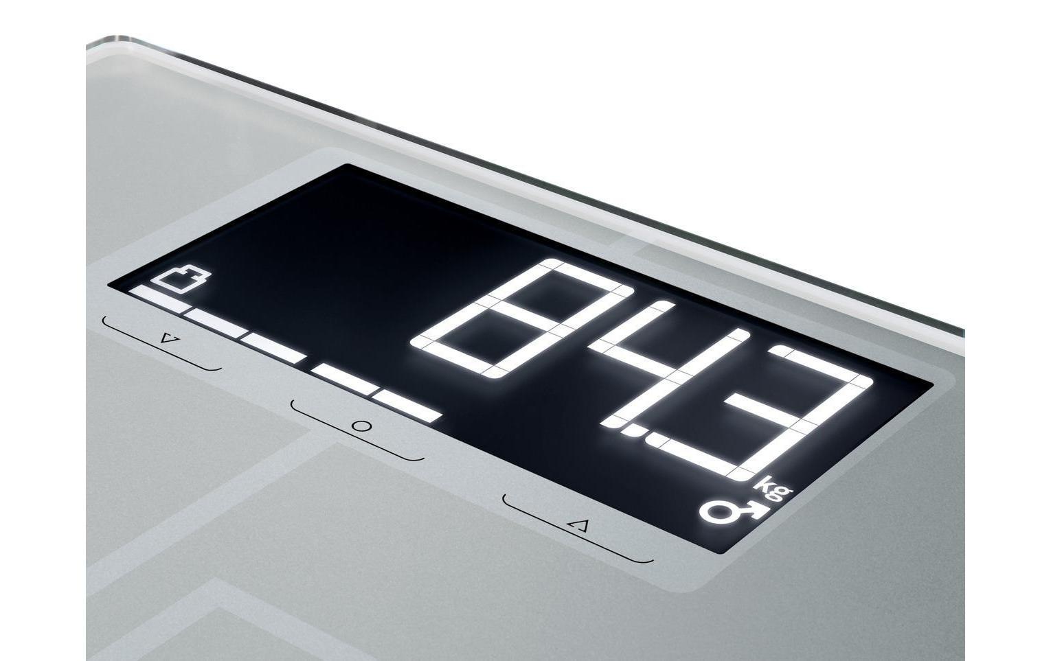Soehnle Körper-Analyse-Waage »Shape Sense Profi 300 Grau Transparent«