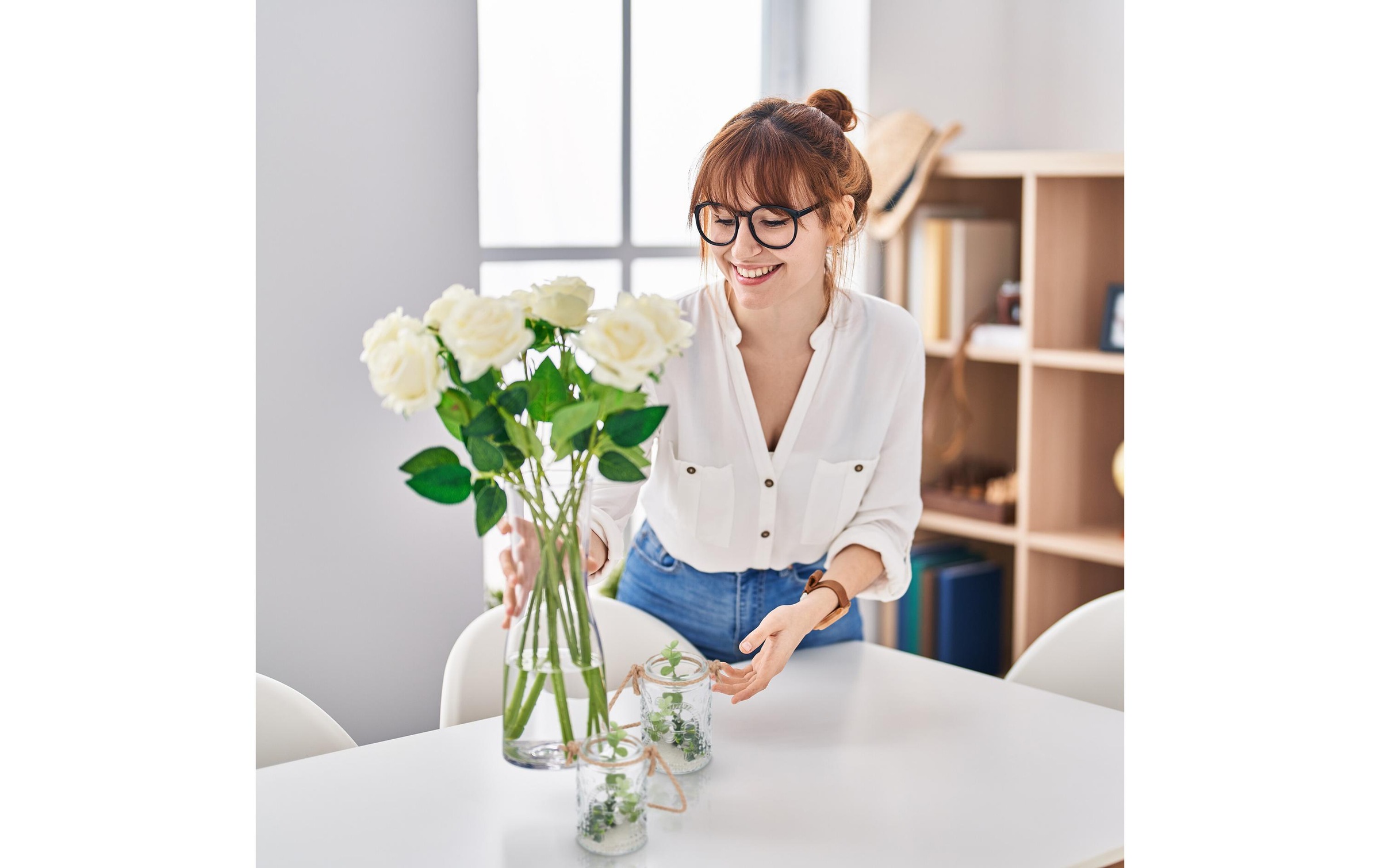 relaxdays Windlicht »Summer Vintage 45422 cm Glas«