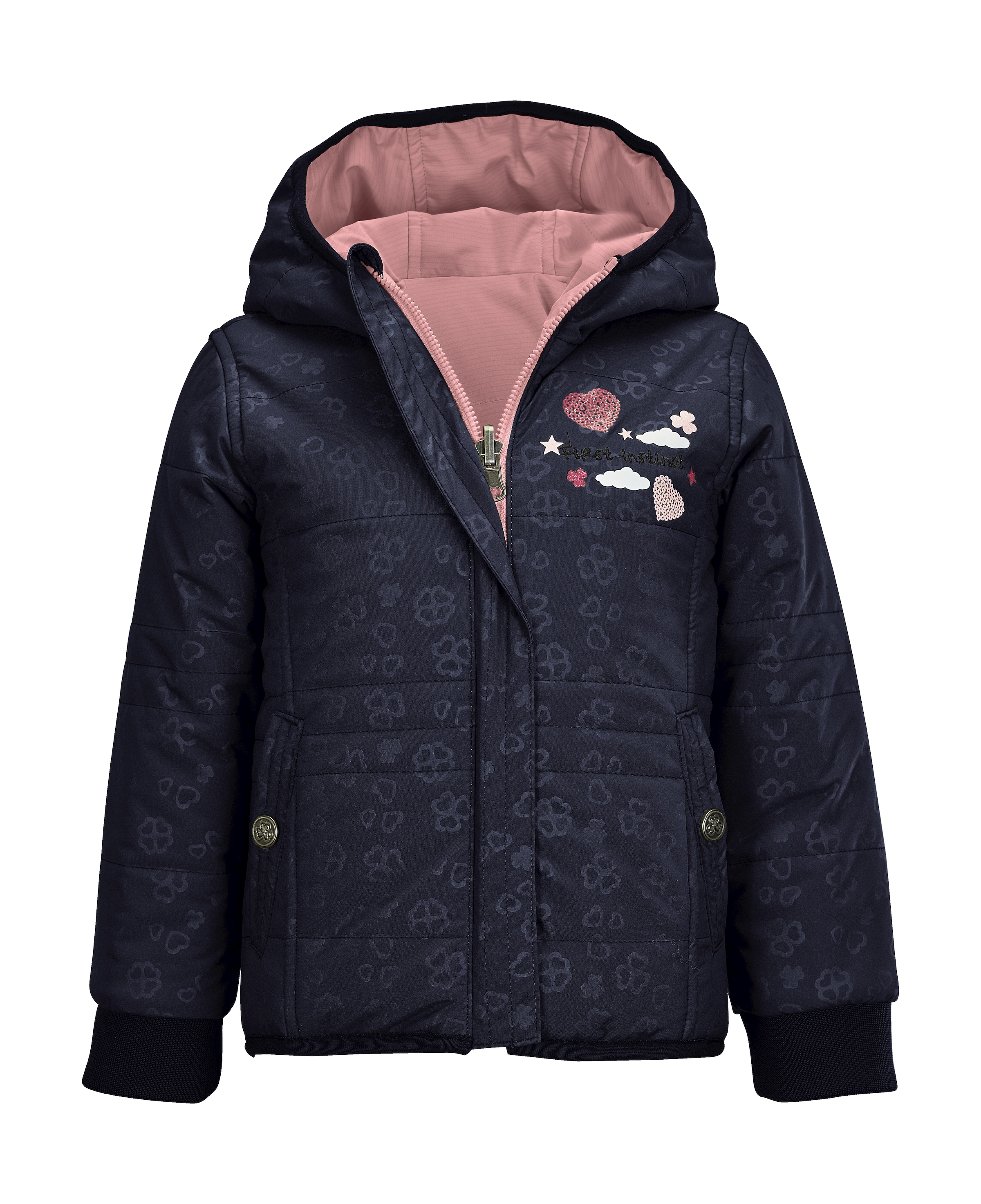 first instinct by killtec Wendejacke »FIW 15 MNS JCKT« Wendejacke mit Kapuze, wasserabweisend, atmungsaktiv