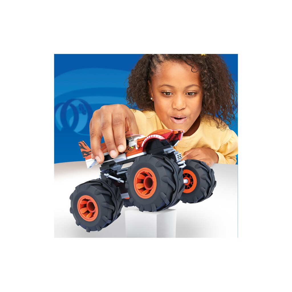 MEGA Spielzeug-Monstertruck »Mega Construx Hot Wheels Monster Trucks«, (186 tlg.)