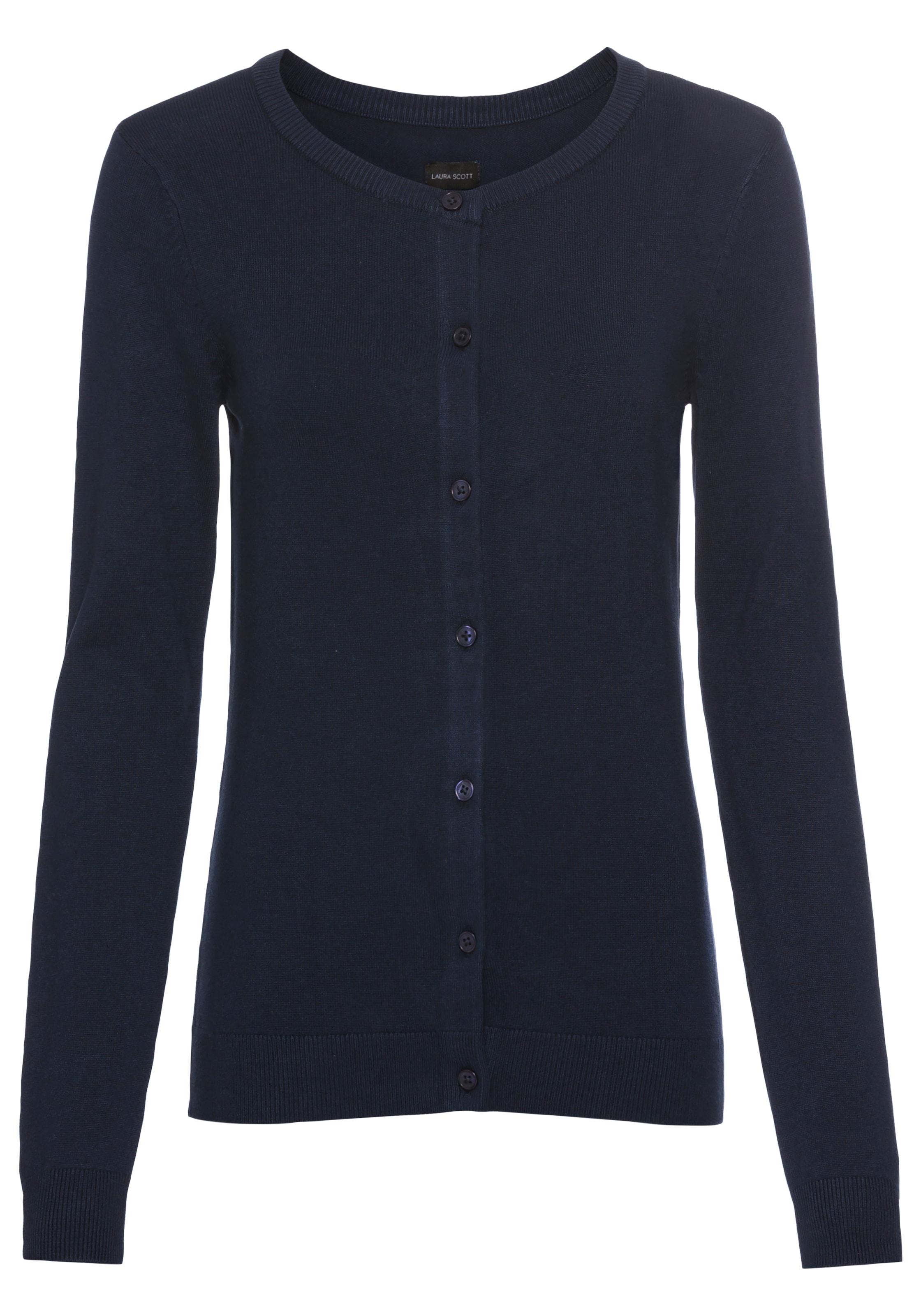 Laura Scott Strickjacke, mit Knopfleiste