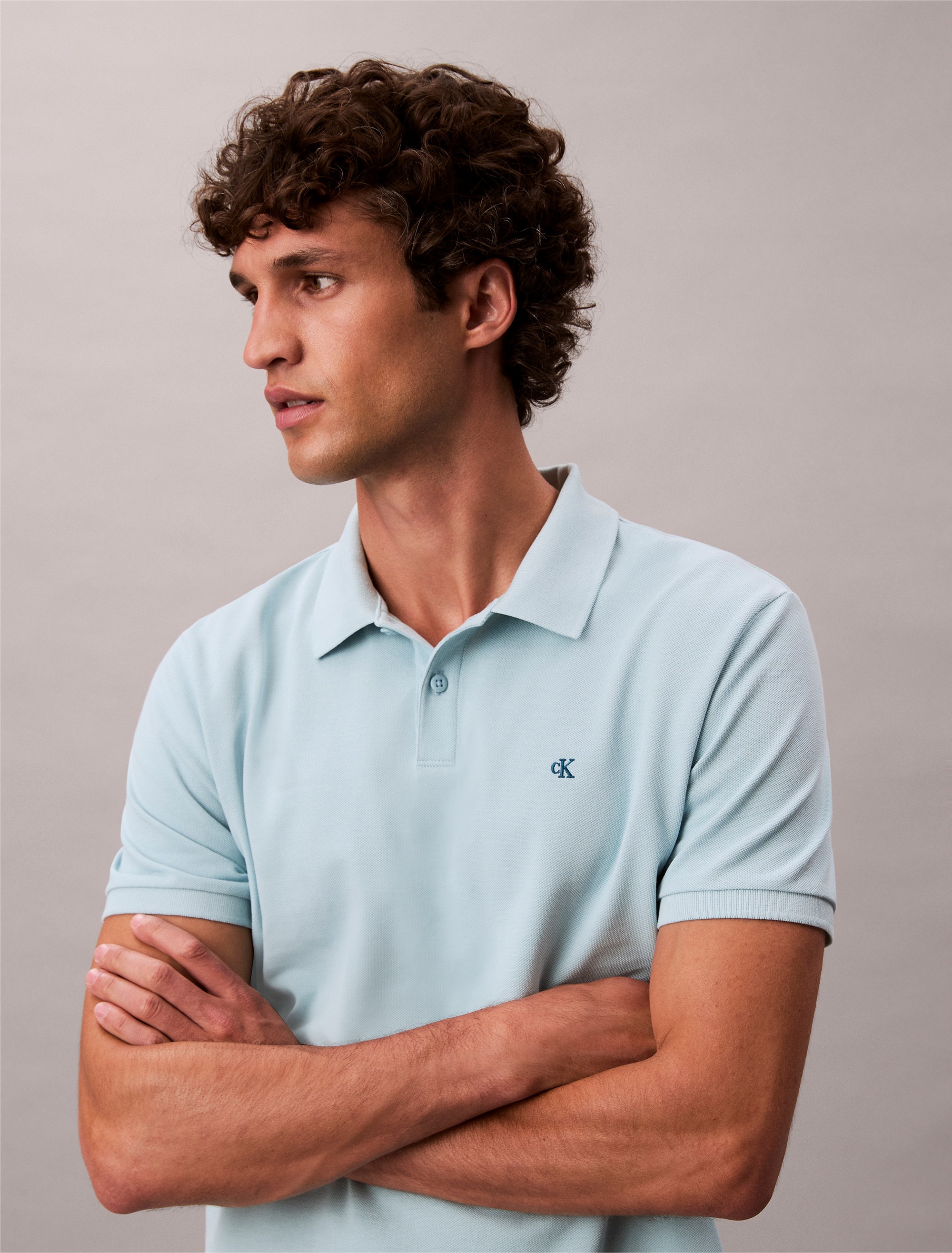 Calvin Klein Jeans Poloshirt »SS CASUAL PIQUE CLASSIC POLO«, Mit Rundhalsausschnitt