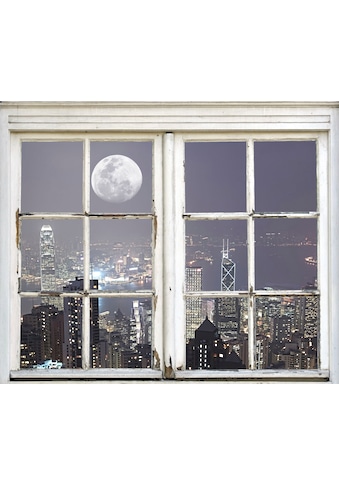 queence Wandsticker »New York City bei Nacht« kaufen