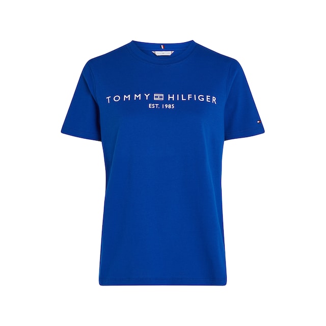 Tommy Hilfiger T-Shirt »REG CORP LOGO C-NK SS«, mit Logo online shoppen |  Jelmoli-Versand