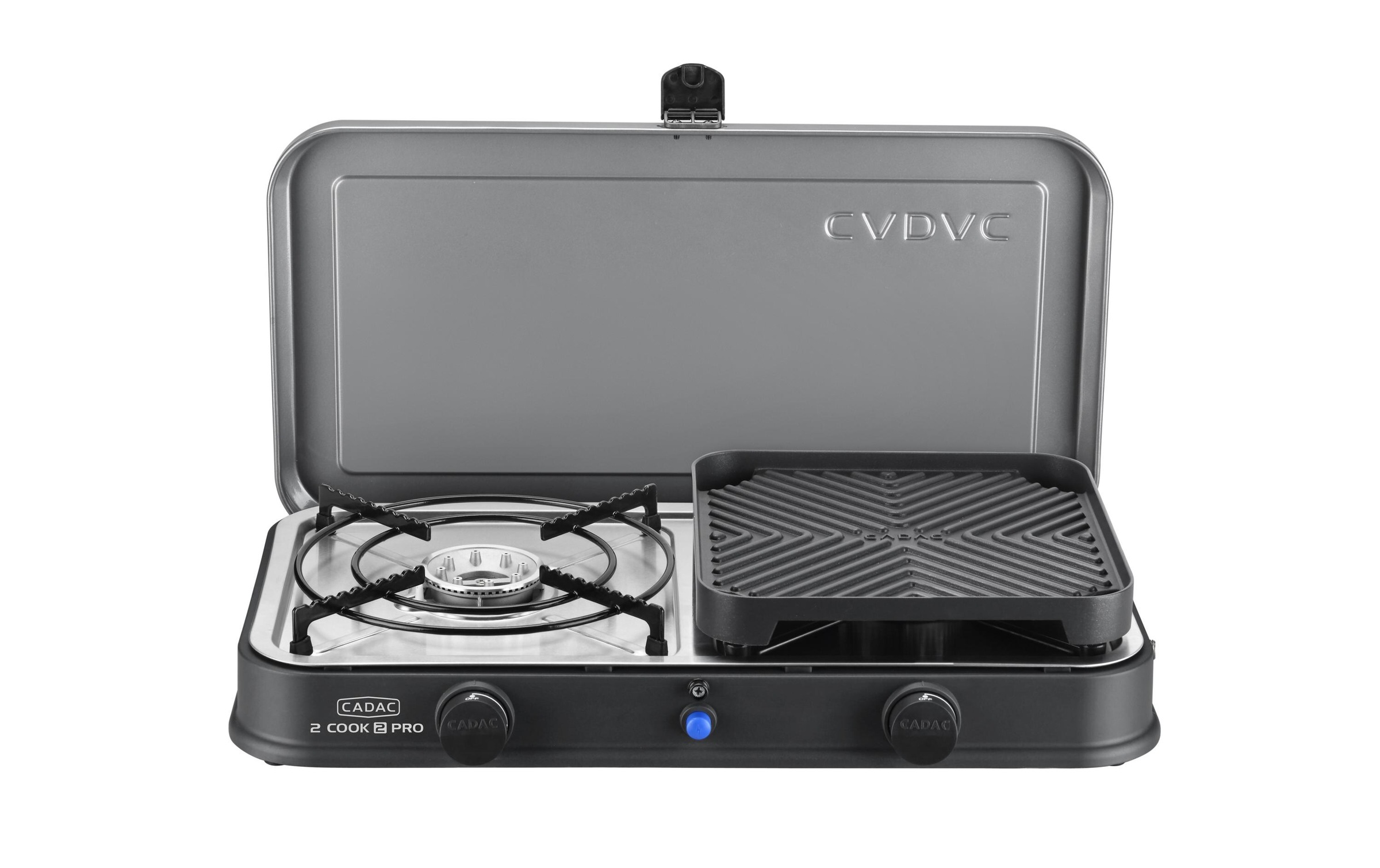 Gaskocher »2-Cook 2 Pro Deluxe«, Edelstahl, 32 cm
