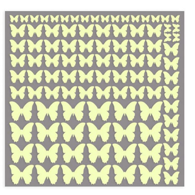 Wall-Art Wandtattoo »Leuchtsticker Schmetterlinge«, (1 St.) online shoppen  | Jelmoli-Versand