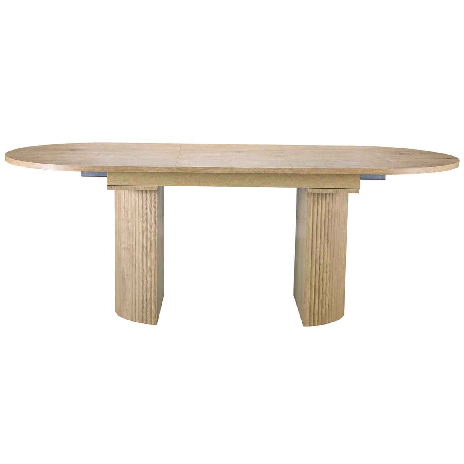 Home affaire Esstisch »Gartempe«, ausziehbar 160-210 cm, Synchronauszug, inkl Einlegeplatte, Breite 90cm