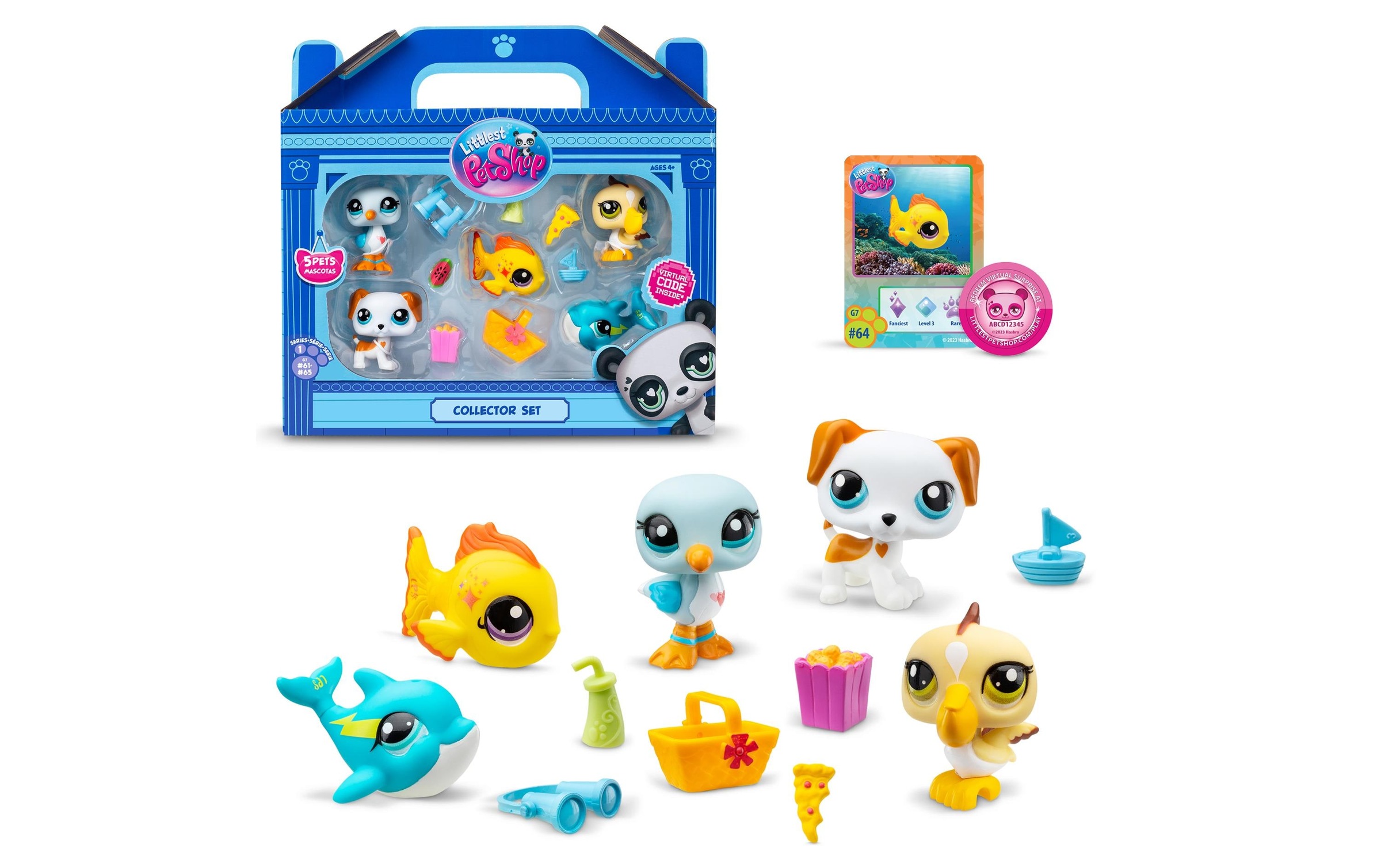 Bandai Spielfigur "Littlest Pet Shop – Beach Besties"