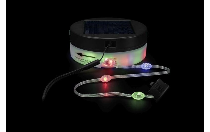 STT LED-Lichterkette »Solar Motion Light Multi 500 cm, Grün«, 33 St.-flammig