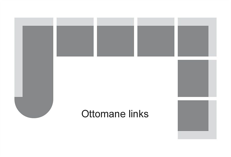 DOMO collection Wohnlandschaft »Papenburg, zeitlose Rückensteppung, elegante Formensprache, U-Form«, in grosser Farbvielfalt, wahlweise mit Bettfunktion
