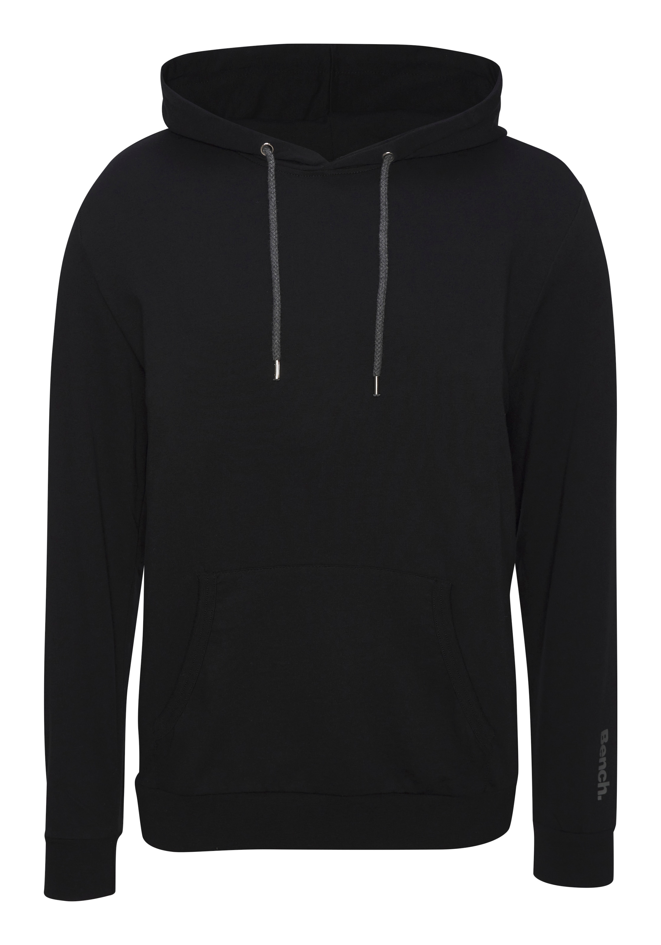 Bench. Loungewear Hoodie, Langarm, Sweatshirt mit Rundhals und Kapuze, Baumwollmischung