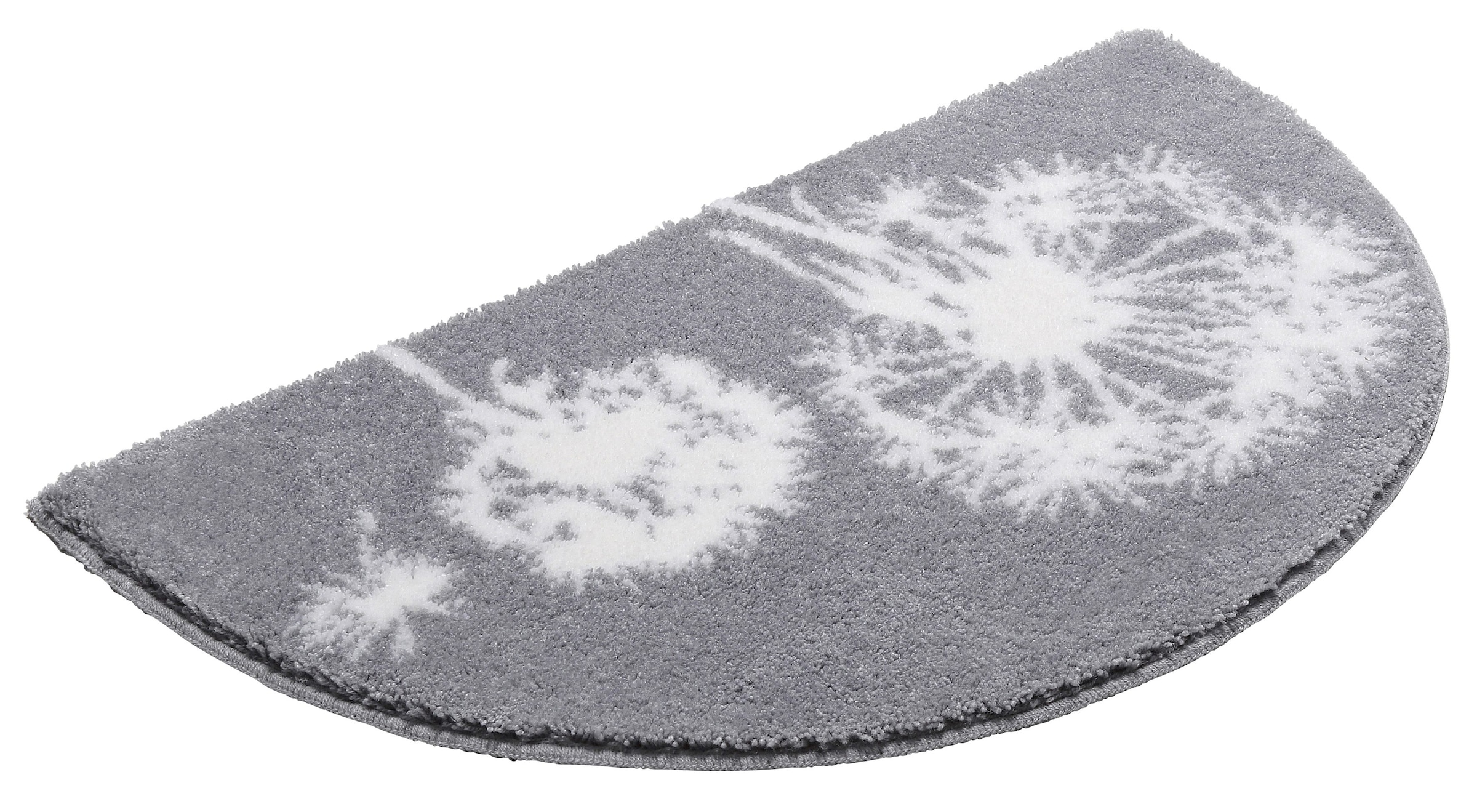 Grund Badematte »Pusteblume, Badvorleger, Badezimmer Teppich, sehr weich«, rutschhemmend beschichtet, schnell trocknend-fussbodenheizungsgeeignet, weiche Haptik, auch als 2-teiliges Set erhältlich, Made in Europe