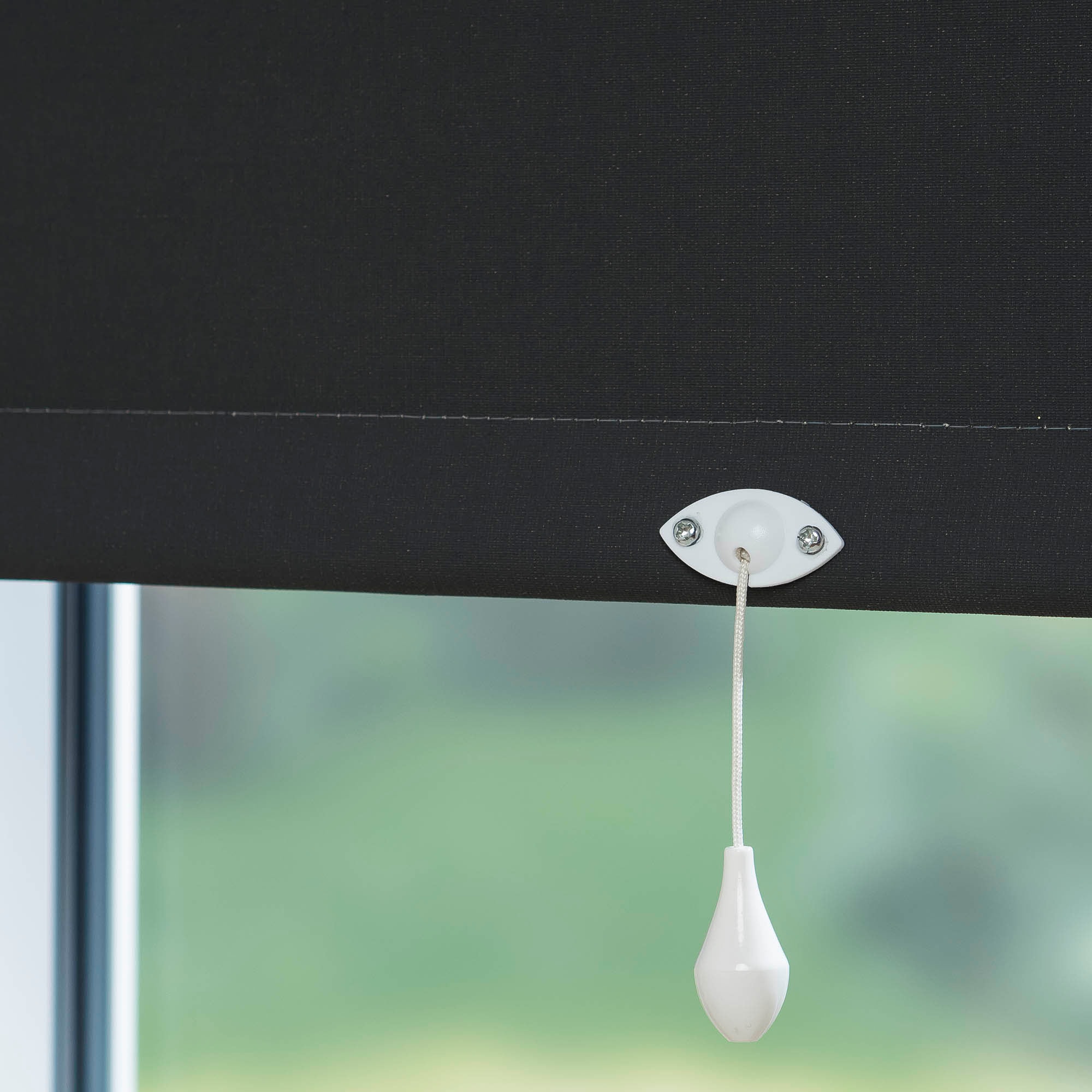 Liedeco Springrollo »Uni«, Lichtschutz, mit Bohren, freihängend, Rollowelle 36 mm, starke Feder
