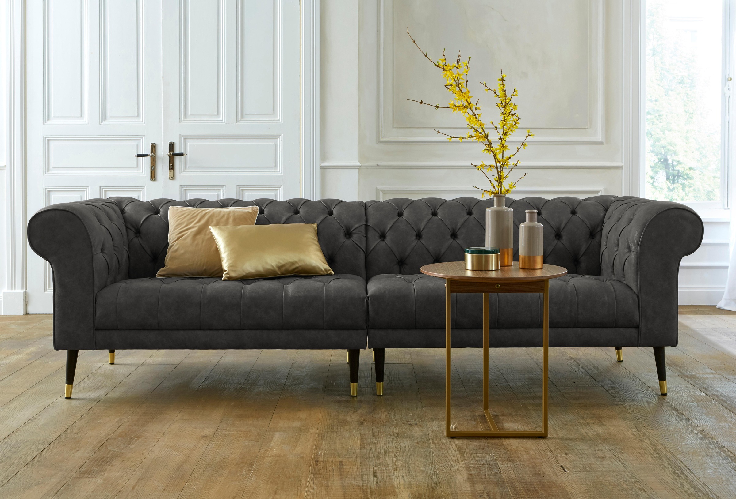 Home affaire Chesterfield-Sofa »Tinnum«