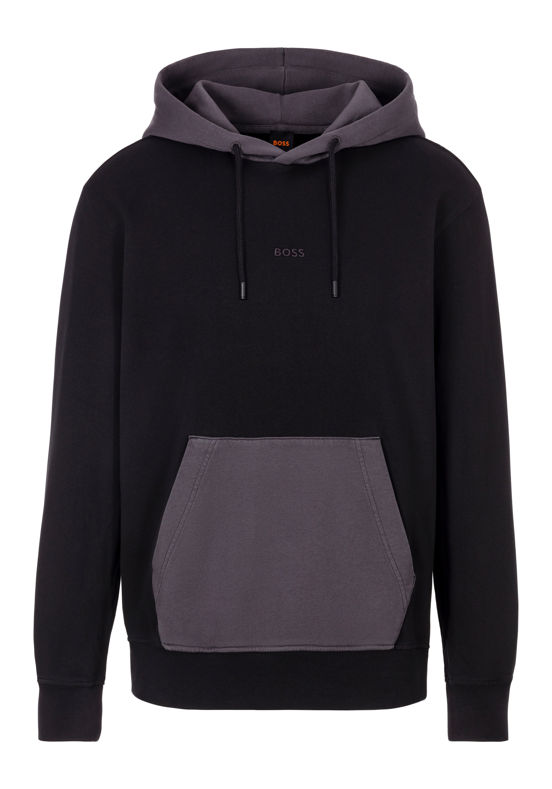 BOSS ORANGE Kapuzensweatshirt »We Block«, mit Kängurutasche