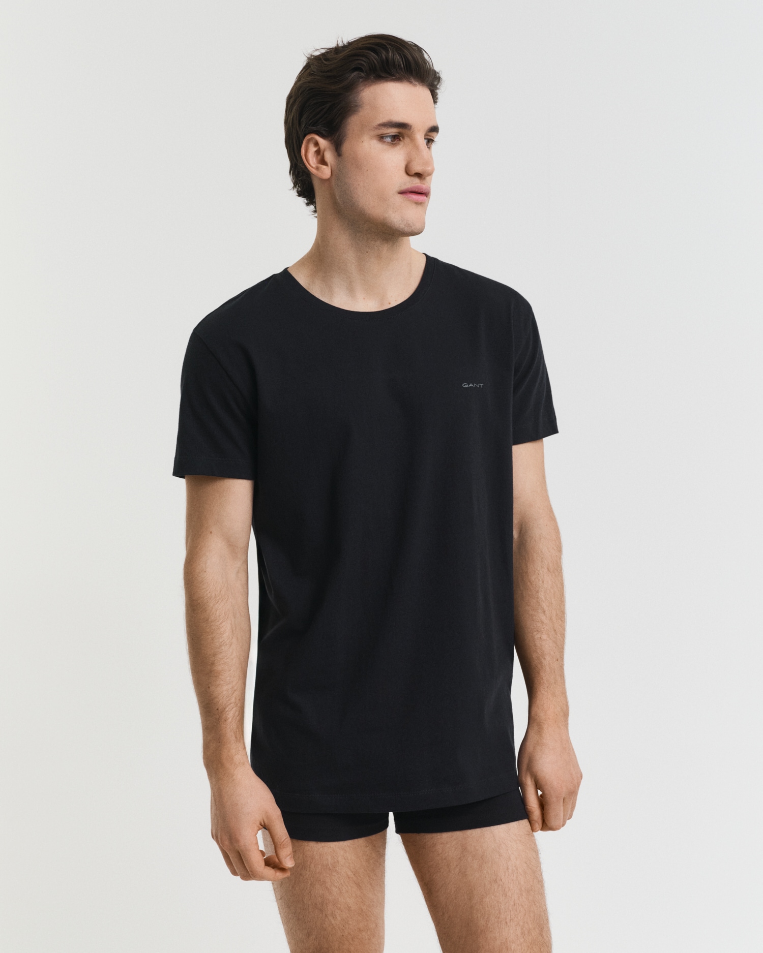 Gant Kurzarmshirt »C-NECK T-SHIRT 2-PACK«, Mit Rundhalsausschnitt
