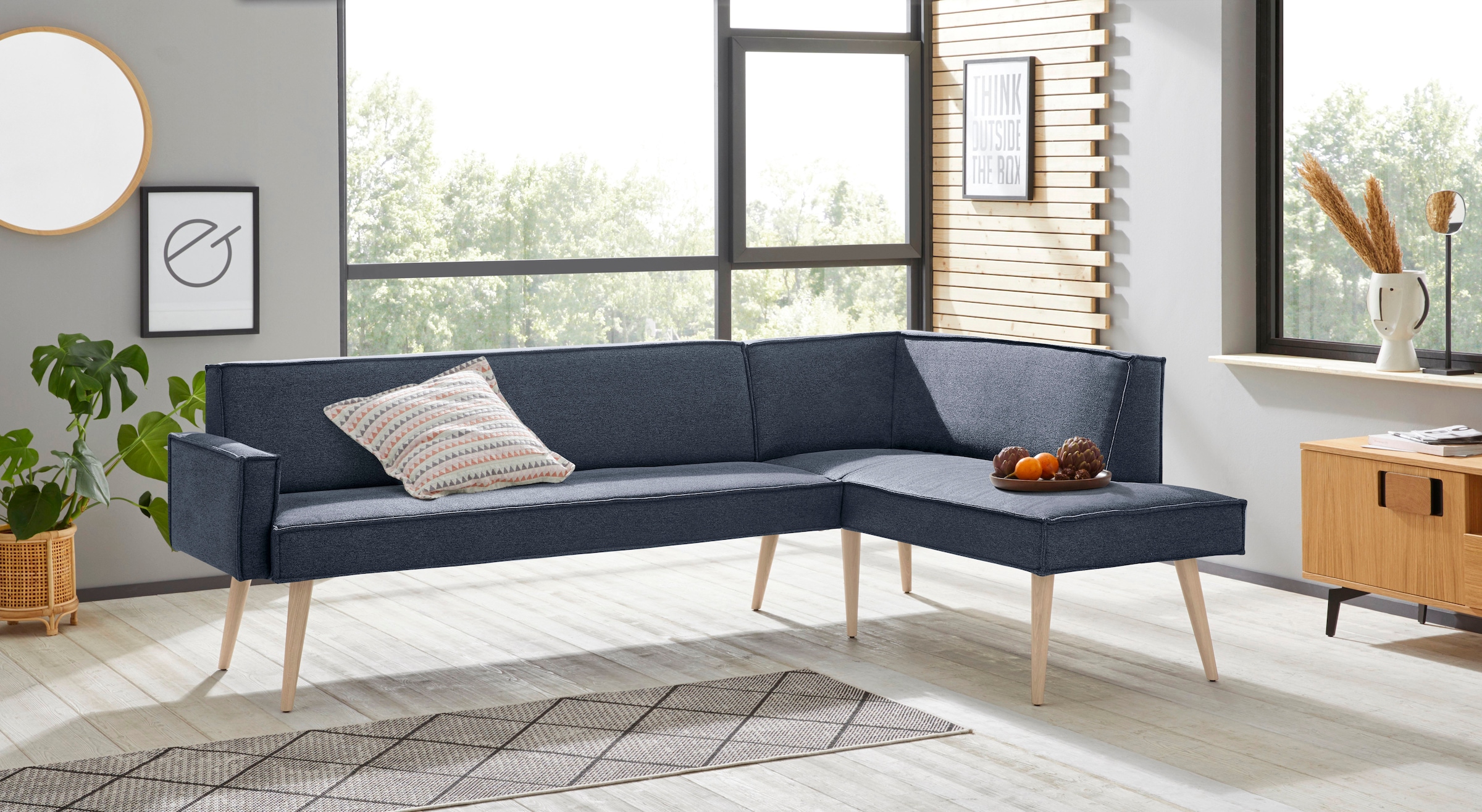 exxpo - sofa fashion Eckbank »Lungo«, Frei im Raum stellbar online  bestellen | Jelmoli-Versand | Einzelsessel