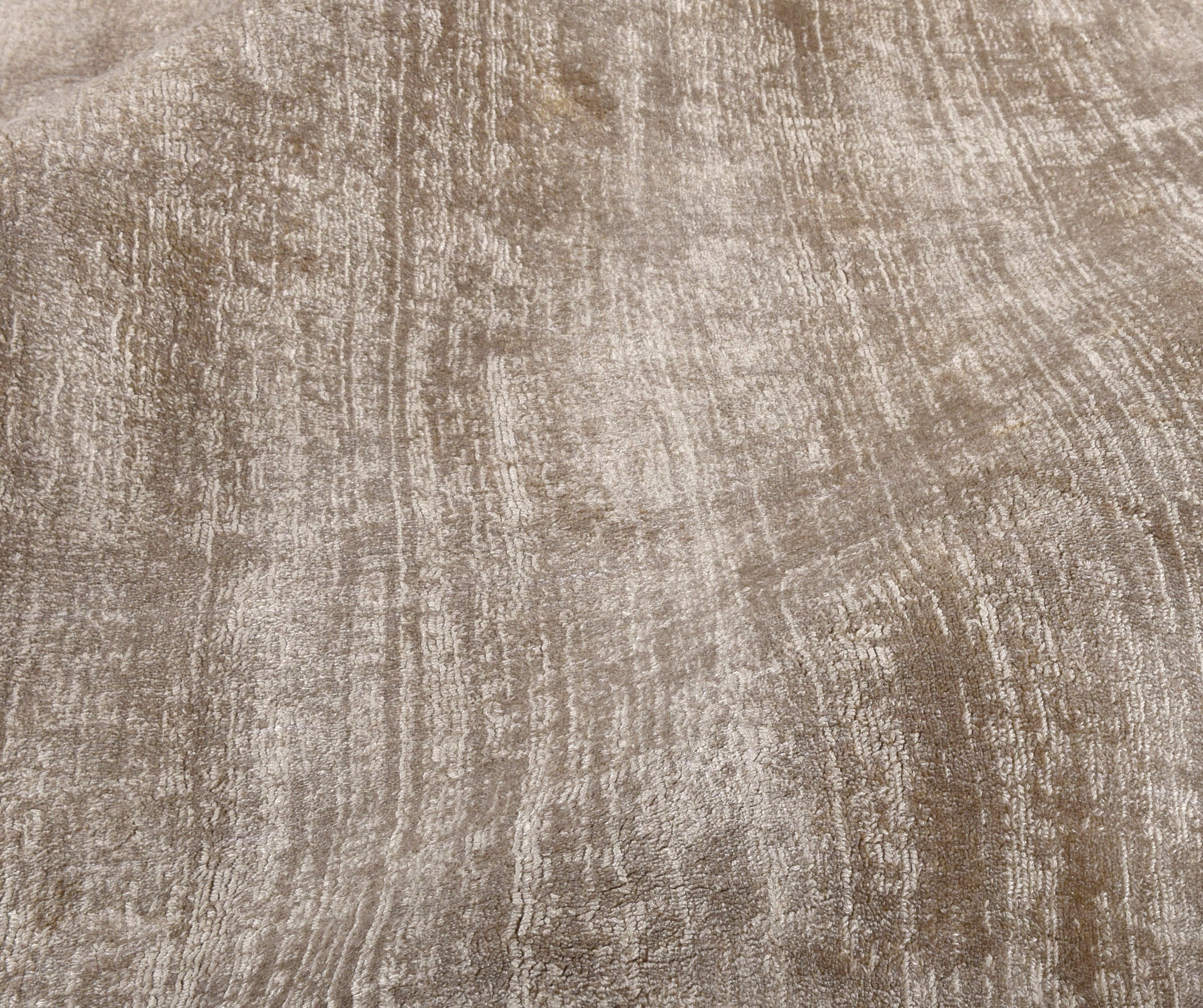 TOM TAILOR HOME Teppich »Shine uni«, rechteckig, 8 mm Höhe, Handweb Teppich, 100% Viskose, handgewebt, mit elegantem Schimmer