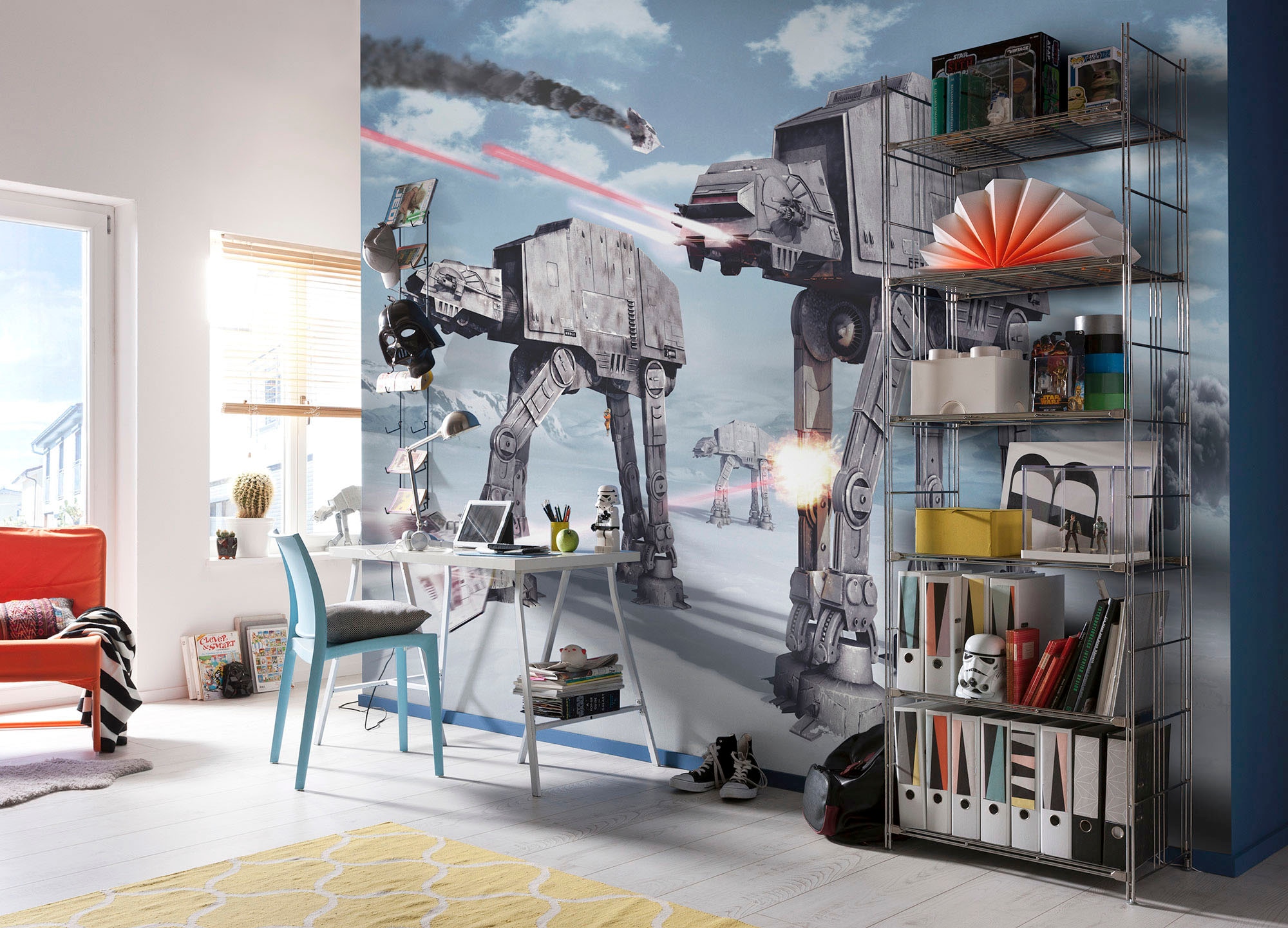 ❤ Komar Fototapete »STAR WARS Battle of Hoth«, Motiv, 400x260 cm (Breite x  Höhe), Kinderzimmer bestellen im Jelmoli-Online Shop