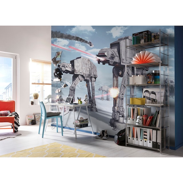 ❤ Komar Fototapete »STAR WARS Battle of Hoth«, Motiv, 400x260 cm (Breite x  Höhe), Kinderzimmer bestellen im Jelmoli-Online Shop