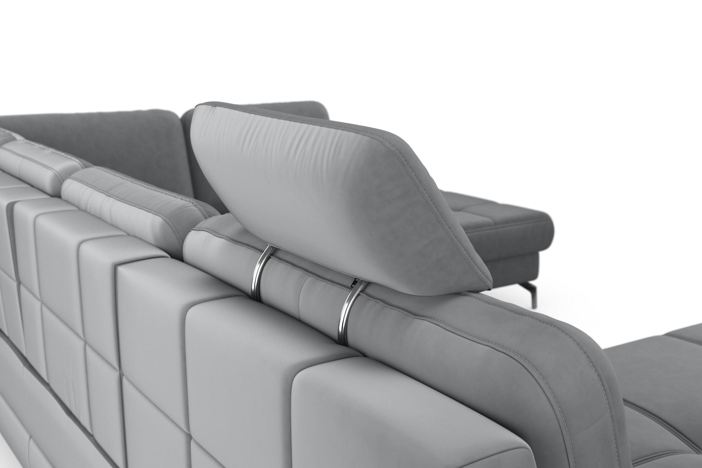 sit&more Wohnlandschaft »Bendigo U-Form«, inklusive Sitztiefenverstellung, Bodenfreiheit 12 cm, in 2 Fussfarben