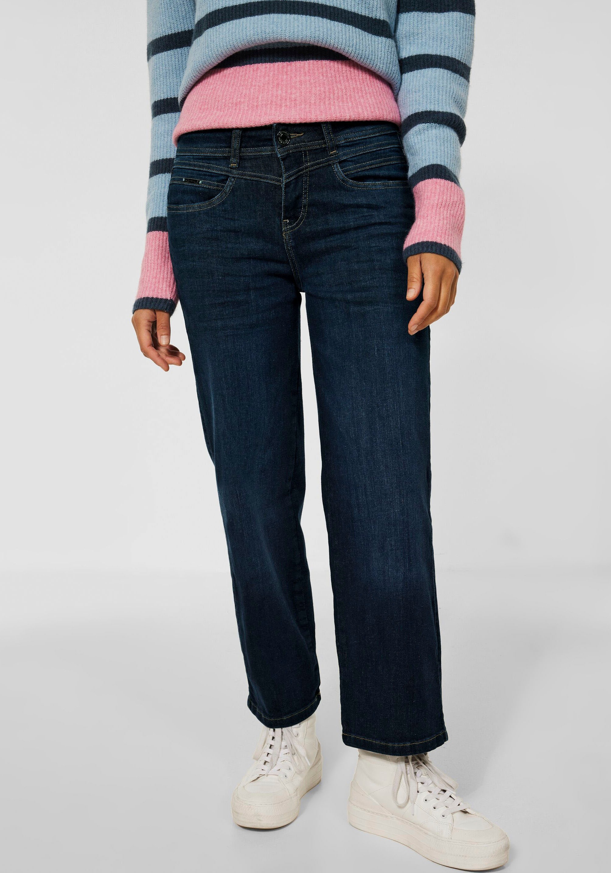 STREET ONE Straight-Jeans, im 4-Pocket Style kaufen