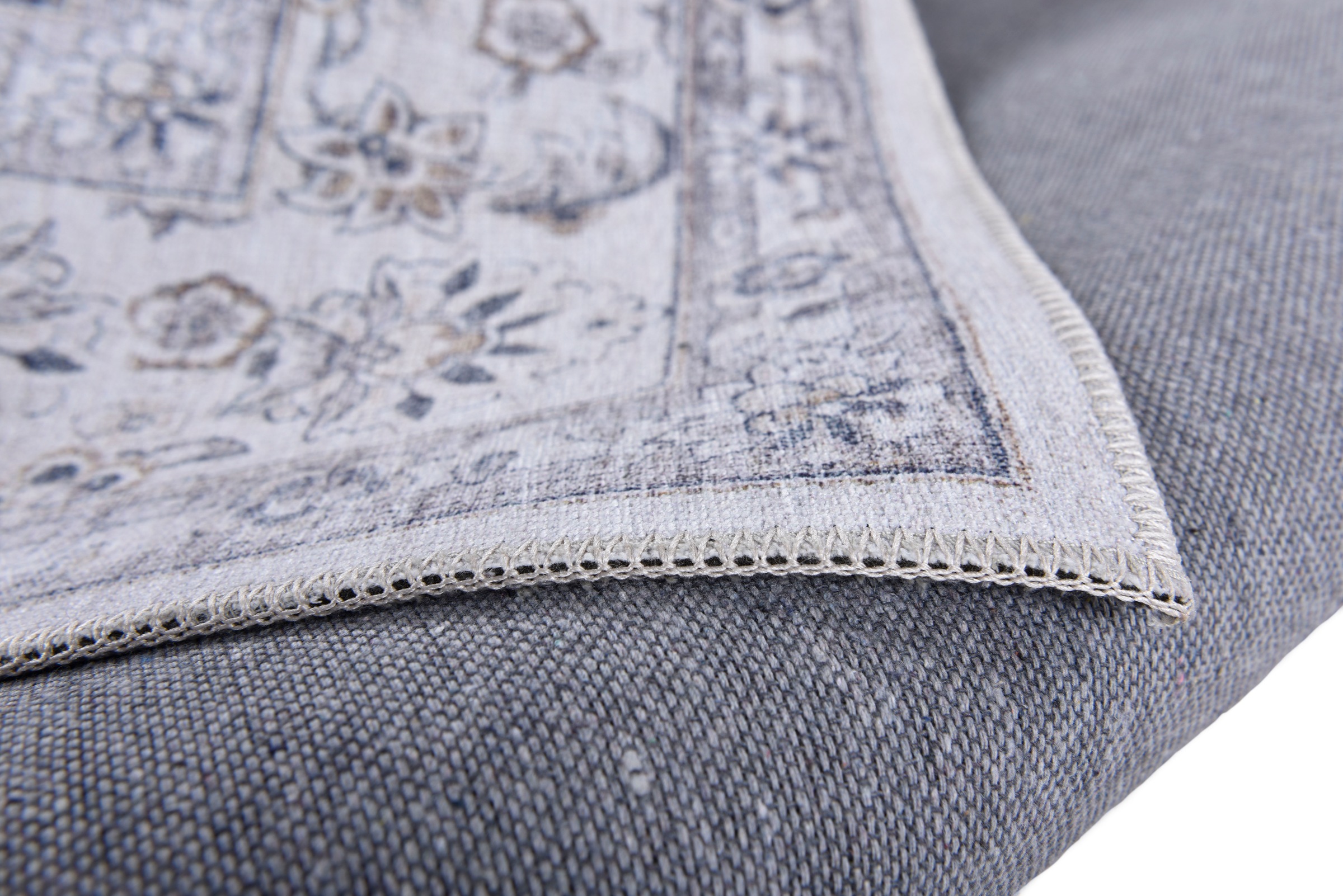 Gino Falcone Teppich »Cecilia 069«, rechteckig, 3 mm Höhe, Flachgewebe, bedruckt, Orient-Optik