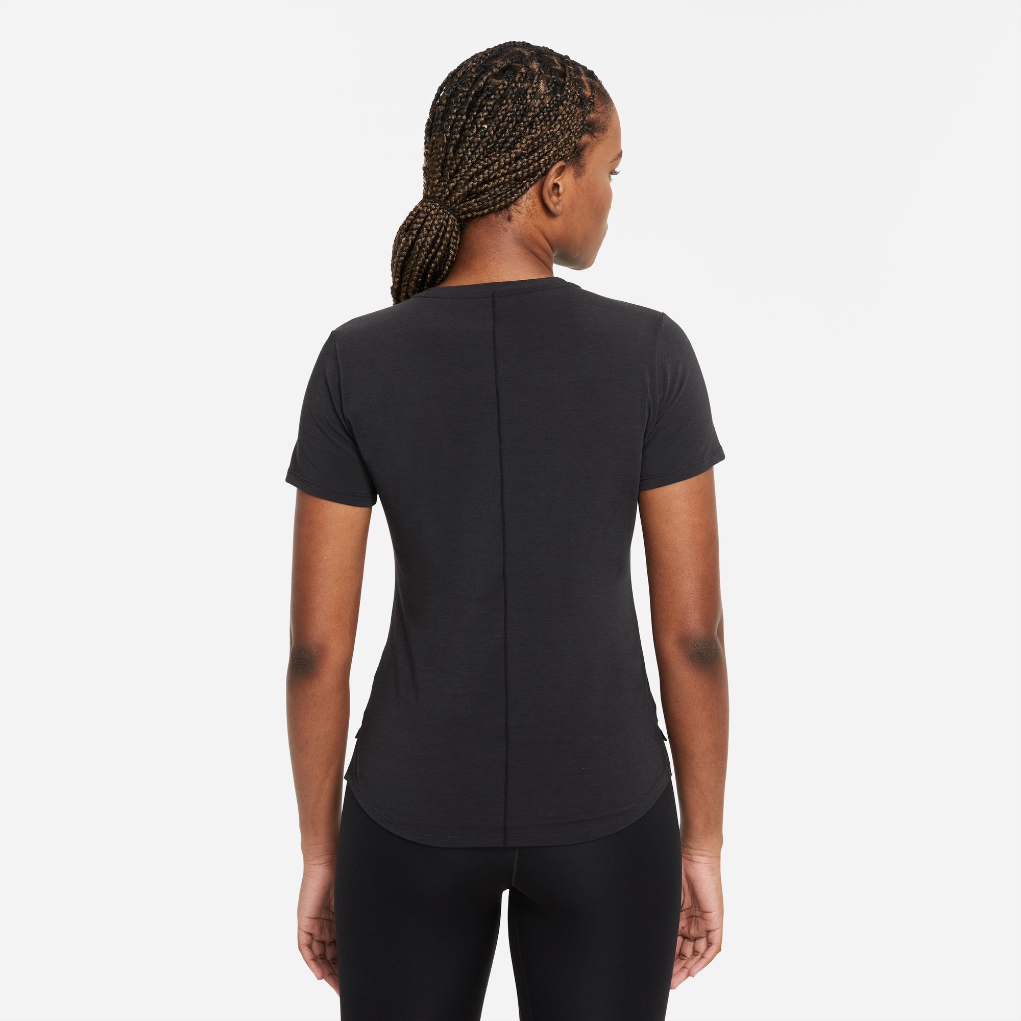 Nike Trainingsshirt »DRI-FIT UV ONE LUXE WOMEN'S STANDARD FIT SHORT-SLEEVE TOP«