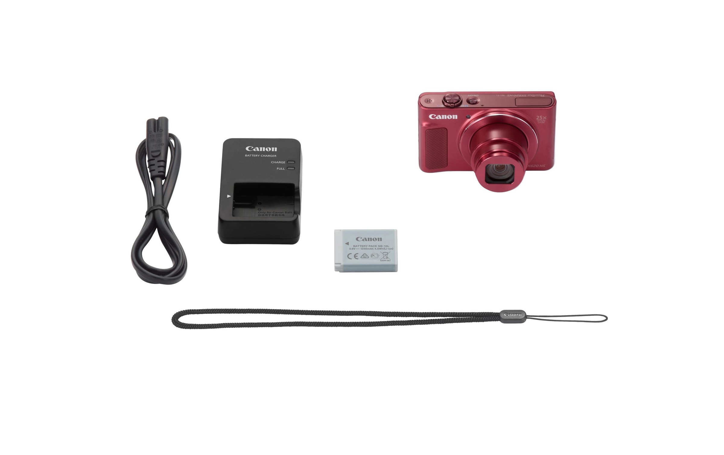 Canon Kompaktkamera »PowerShot SX620 HS Rot«
